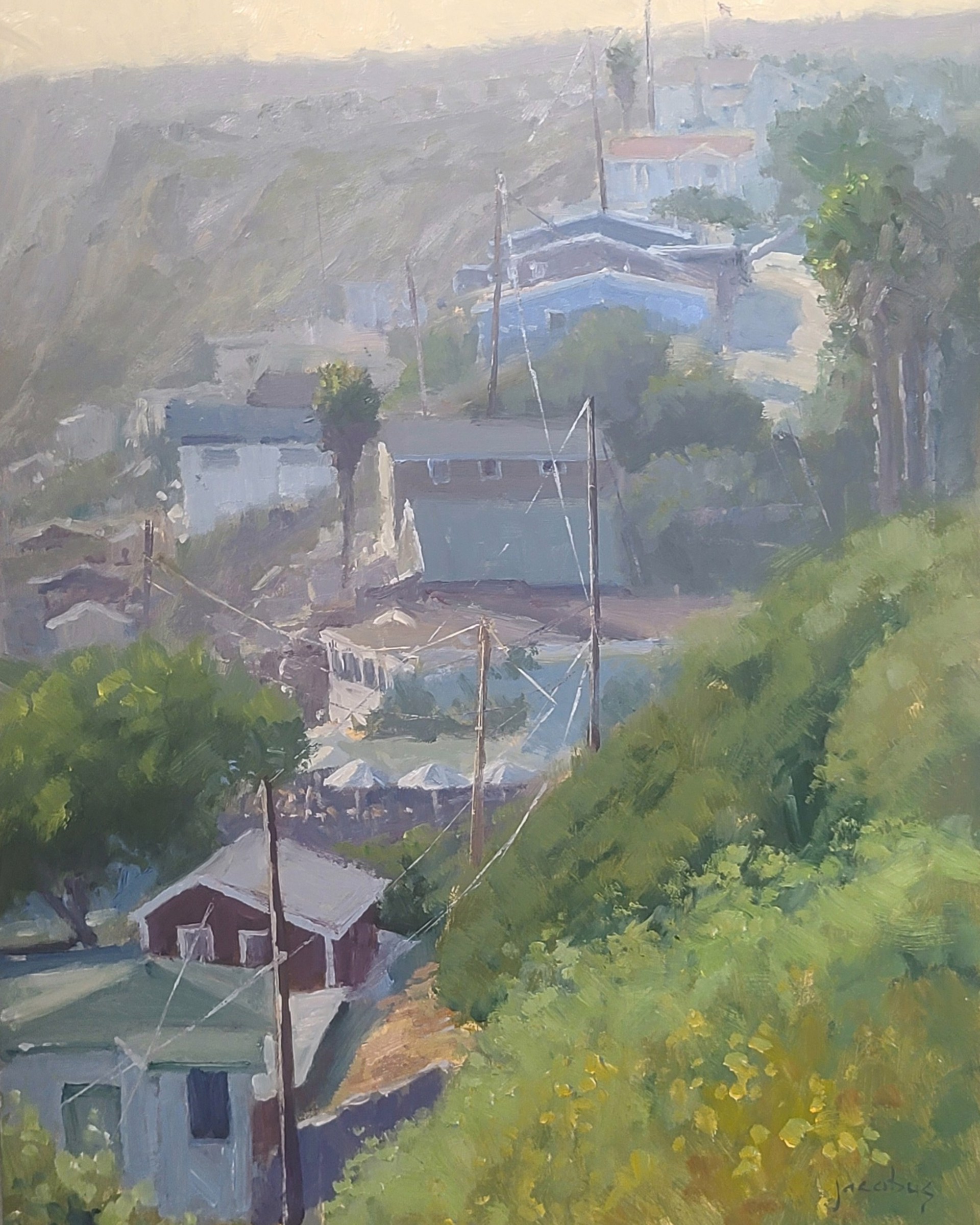 Hazy Afternoon, Crystal Cove by Jacobus Baas