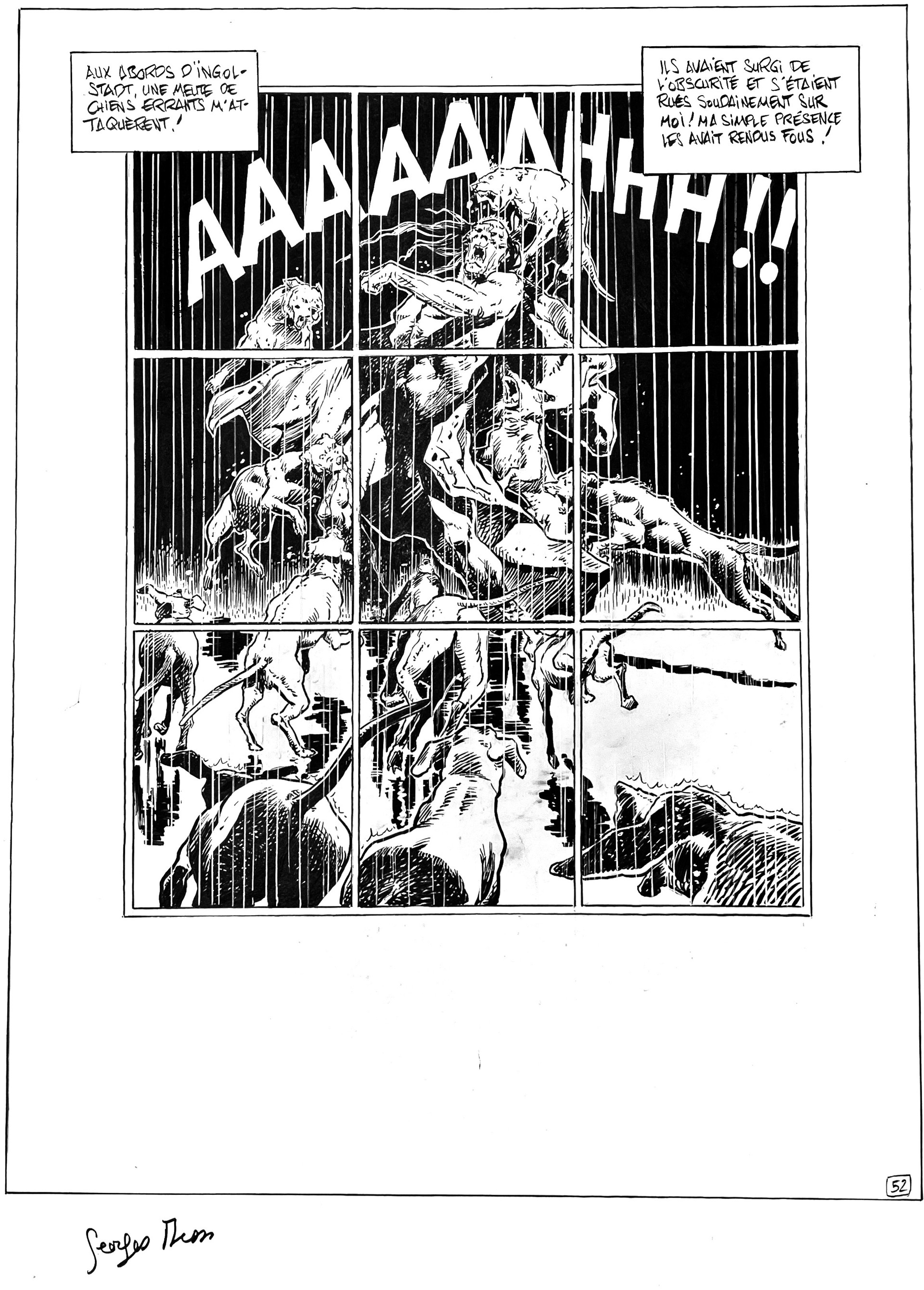 Frankenstein, Page #54 by Georges Bess