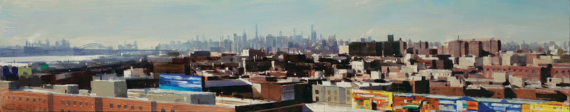 Manhattan Skyline by Ben Aronson
