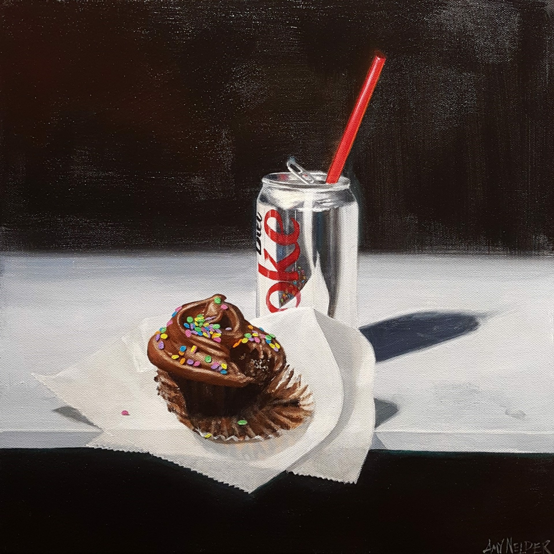 Kidding Myself with Sprinkles (SOLD) by Amy Nelder