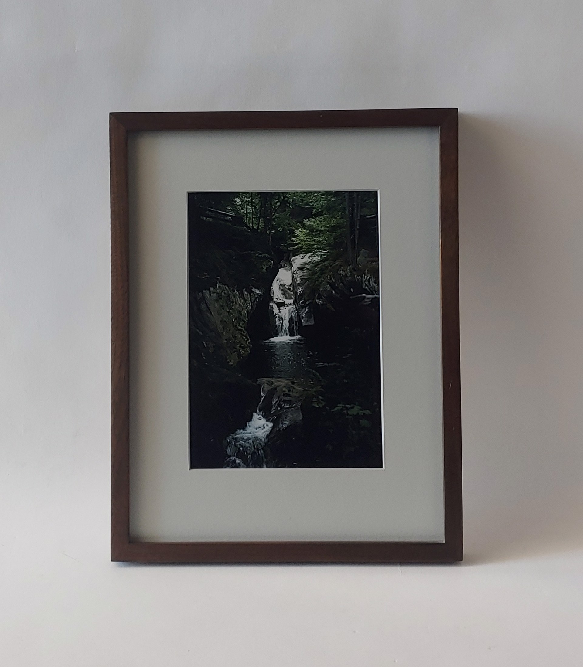 Framed Photograph (Waterfall) by David Amdur