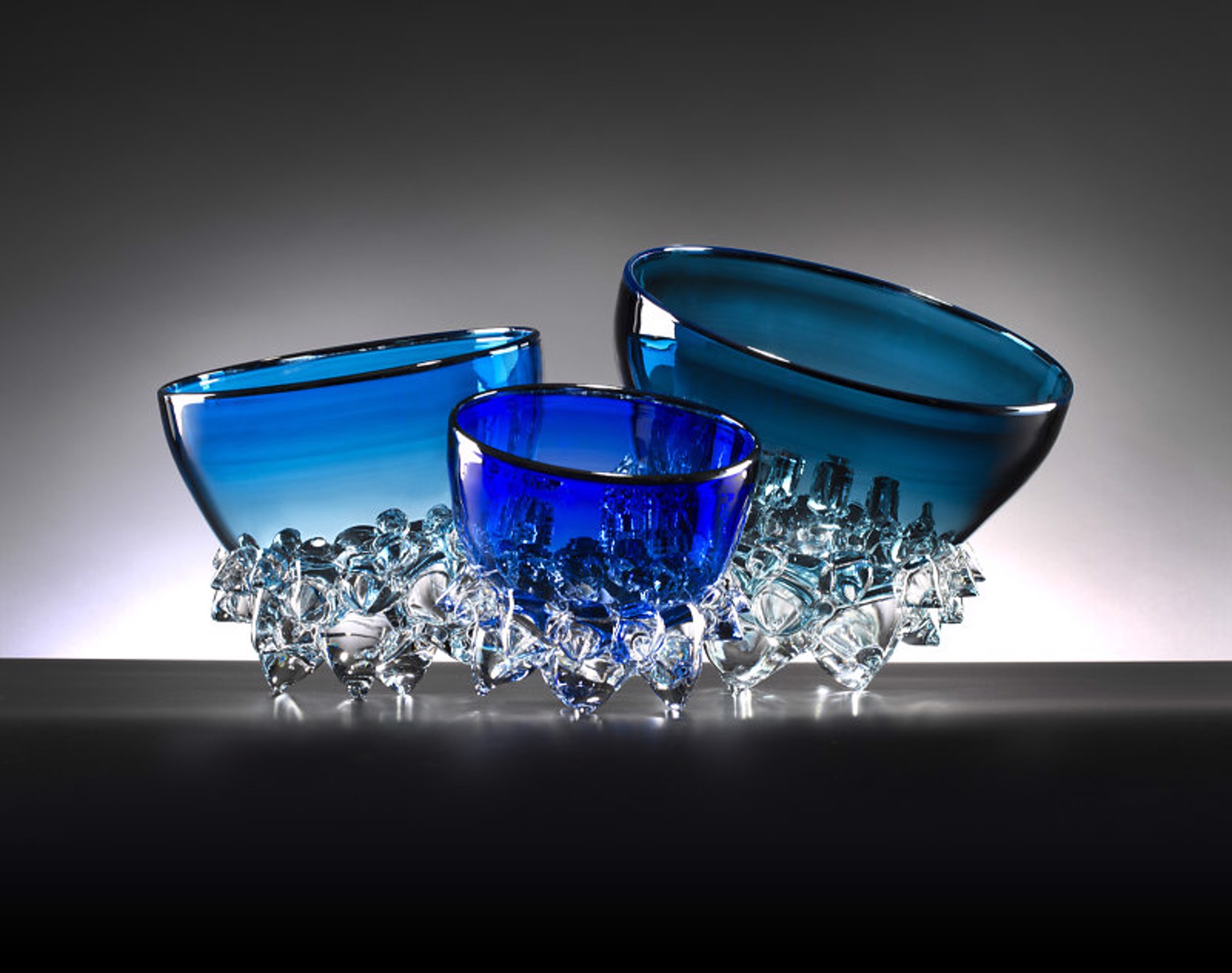 THORN BOWL - COBALT by Andrew Madvin