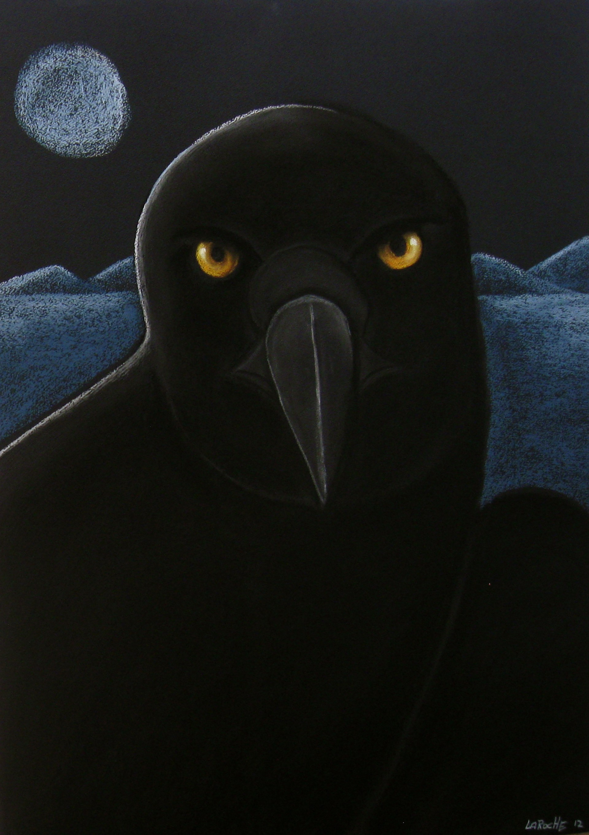 Possible Hartsfield Commission - Midnight Raven by Carole LaRoche