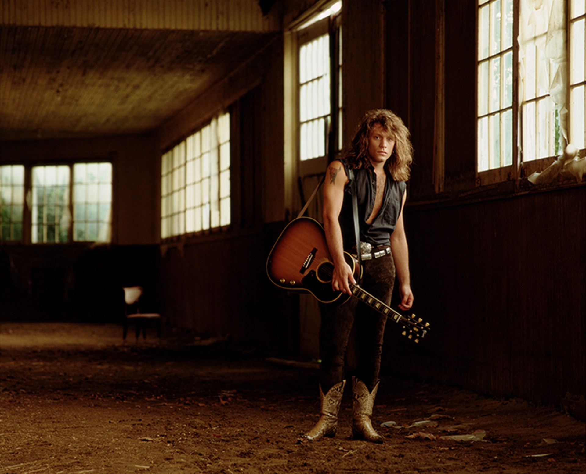 90085 Jon Bon Jovi in the Barn Color by Timothy White