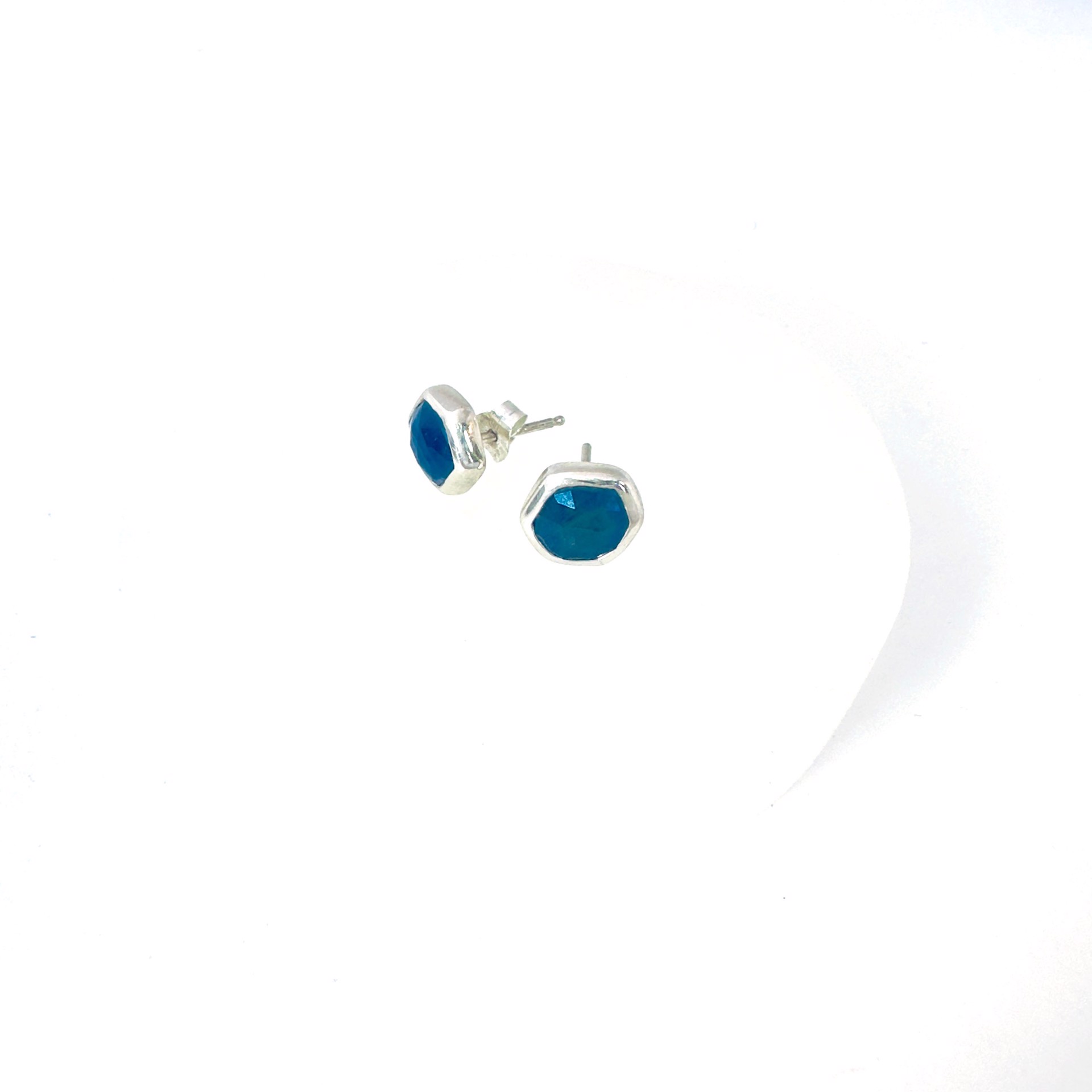 Blue Sapphire Studs - 4.5 carats by Sara Thompson
