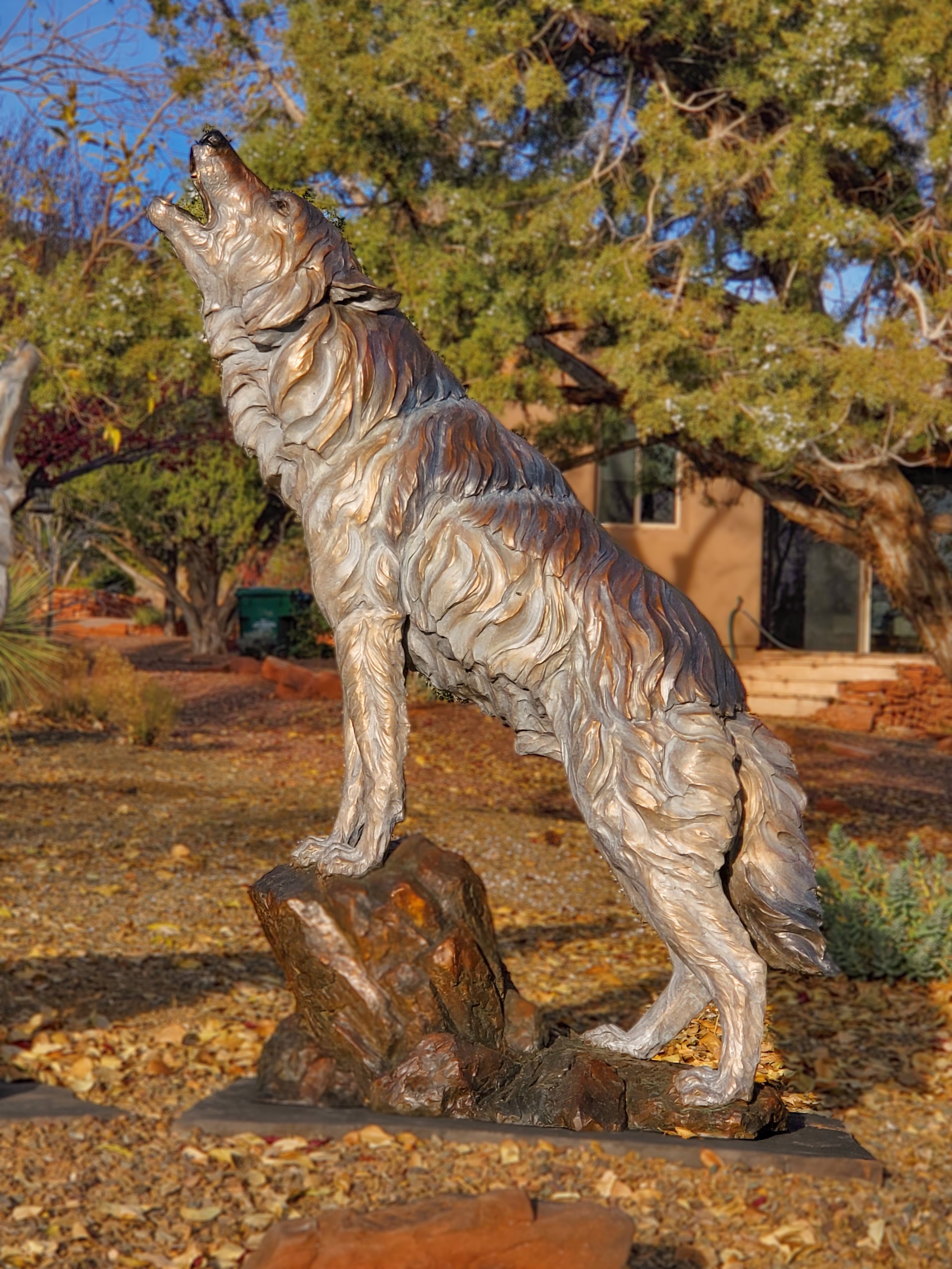 The Howling Wind (Life Size) (Edition of 1 to 8) by Ken Rowe