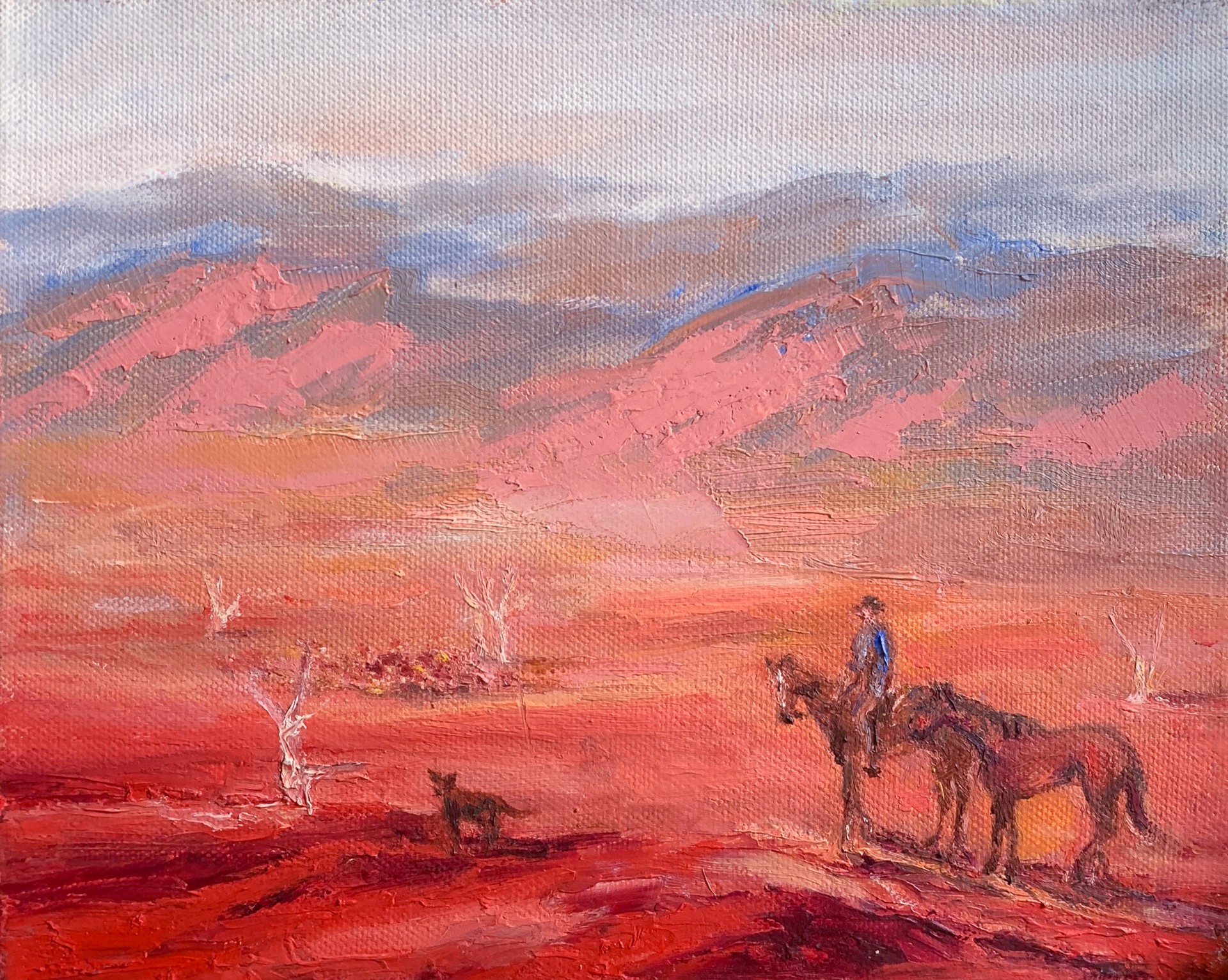 Northern Territory Drover by Lorraine Hamilton