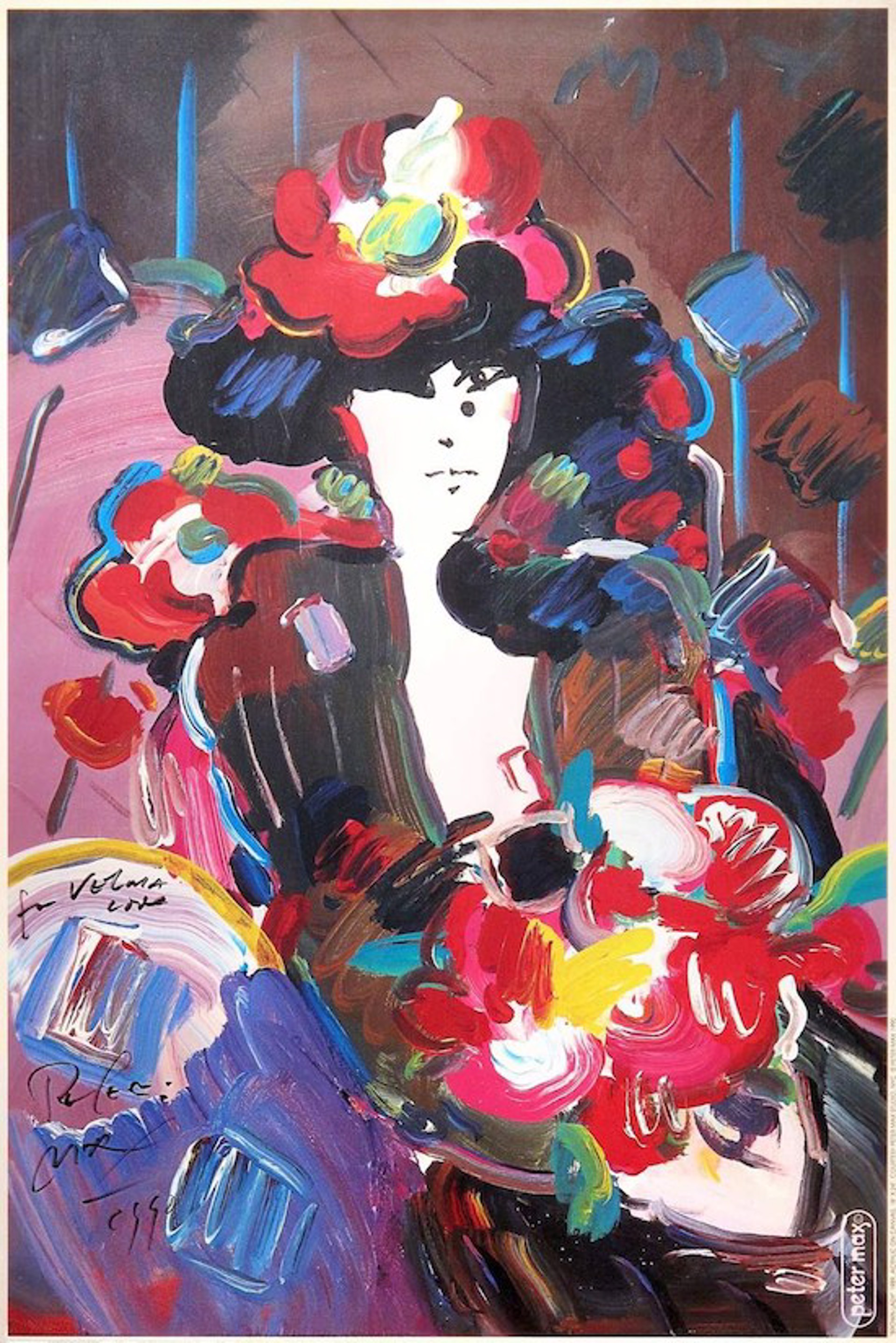 Brown Lady by Peter Max