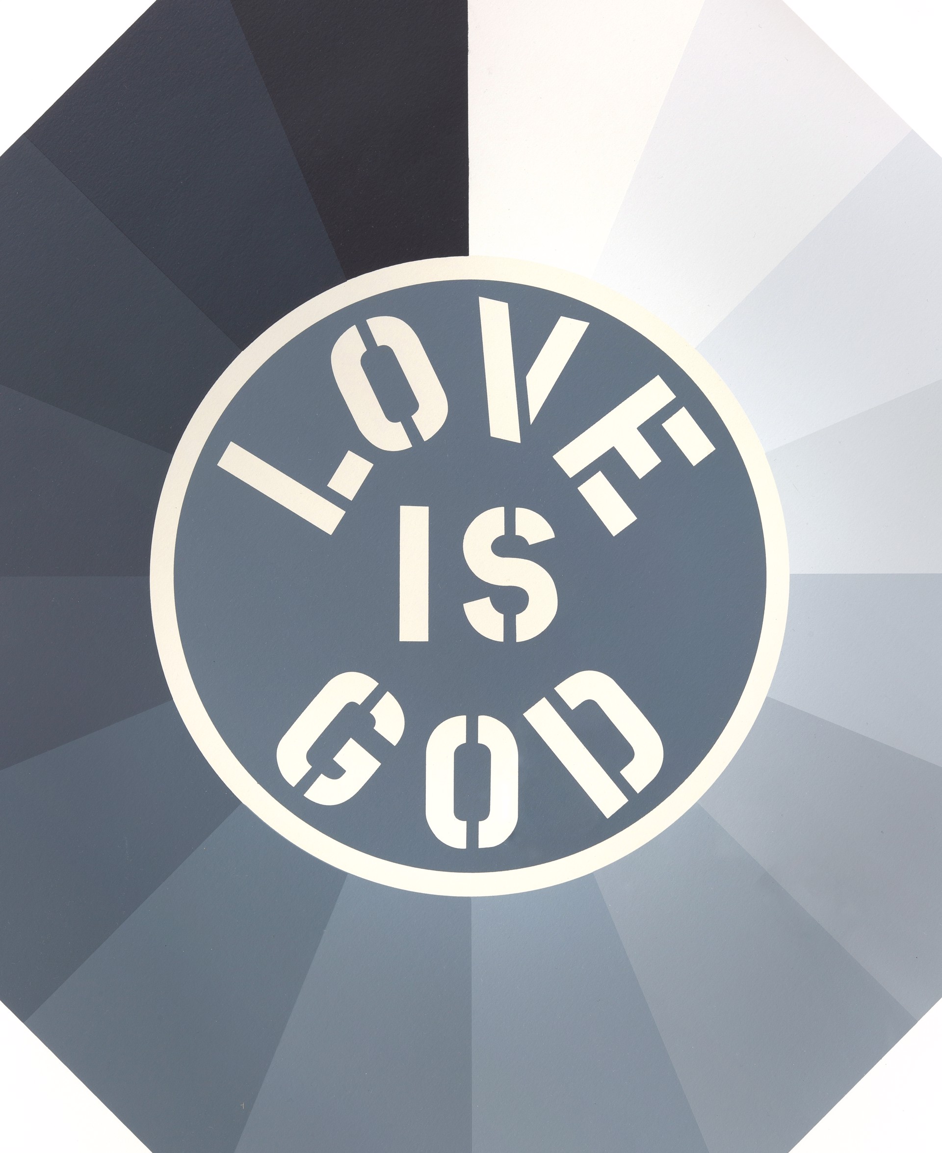 Love Is God by Robert Indiana