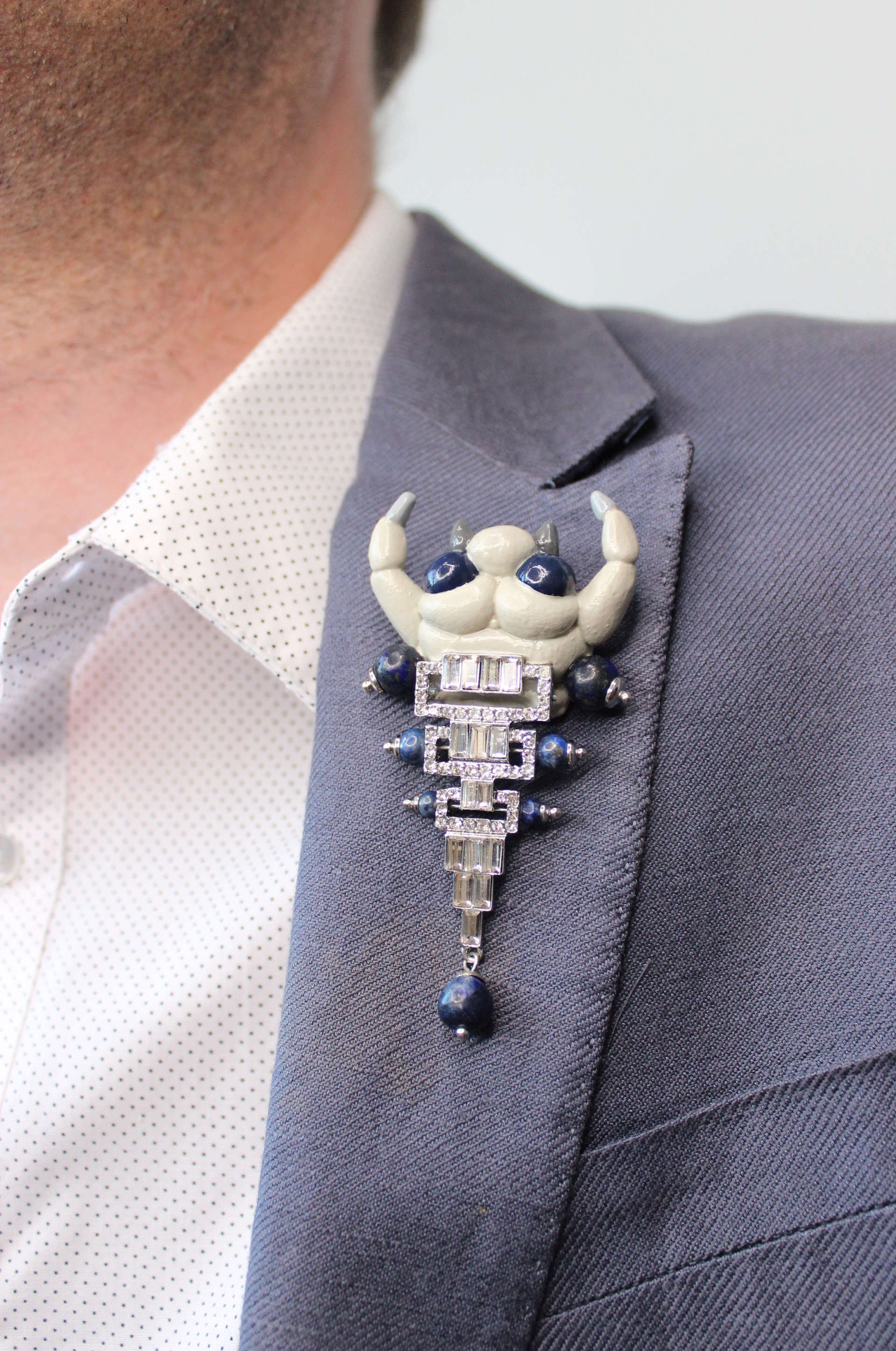 Critter (Brooch) by Märta Mattsson