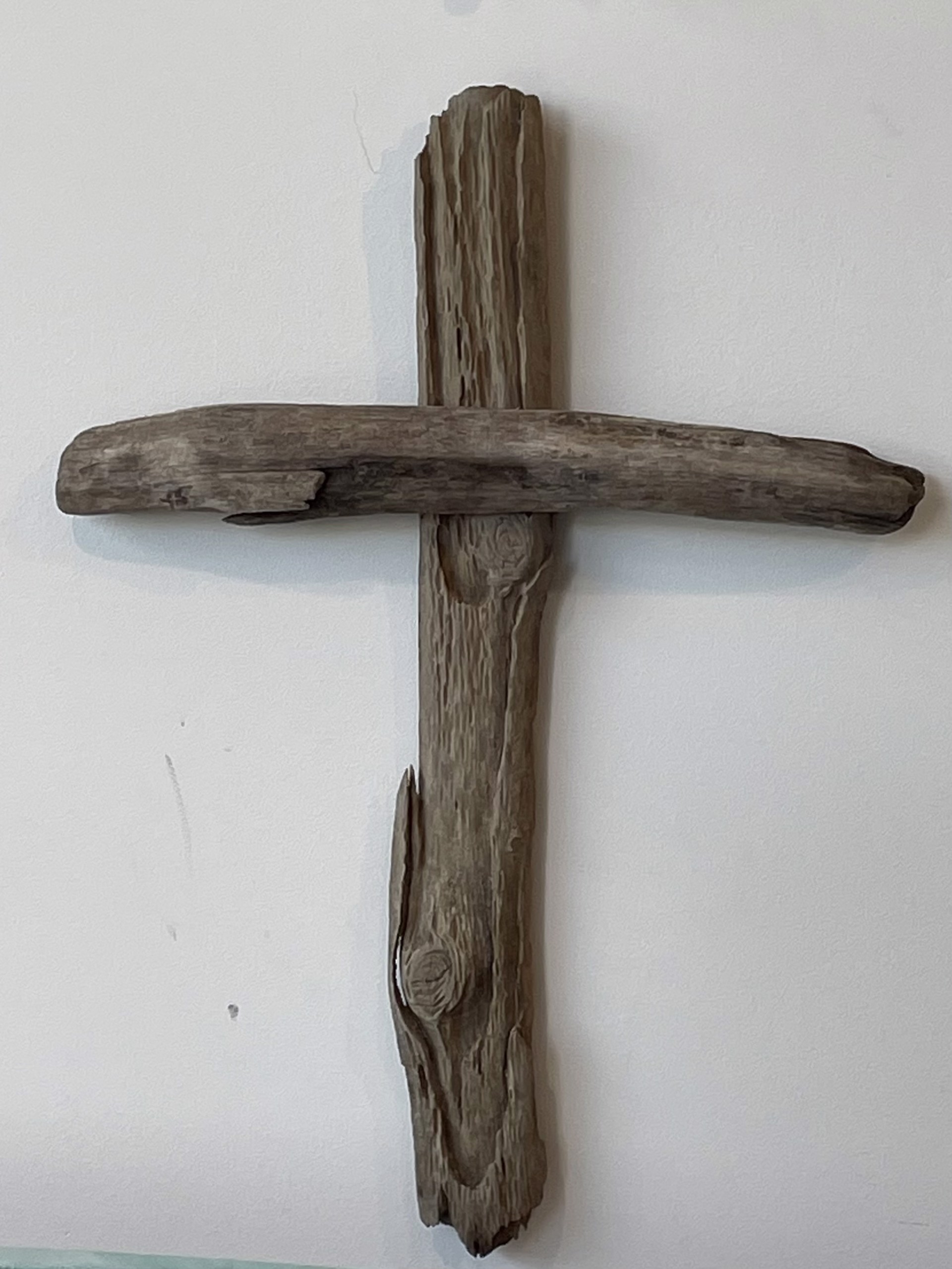 May Driftwood Medium Cross by Jason Davis