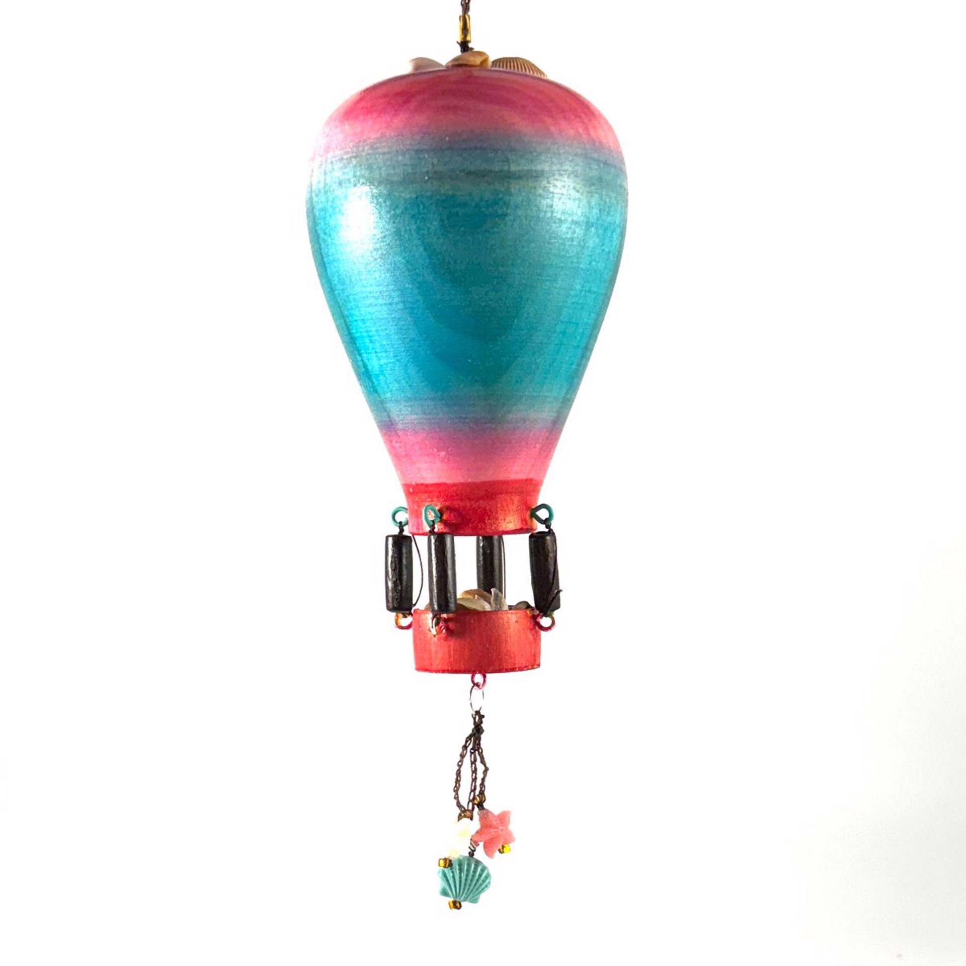 Whimsical Hot Air Balloon Ornament MT23-16 by Marc Tannenbaum