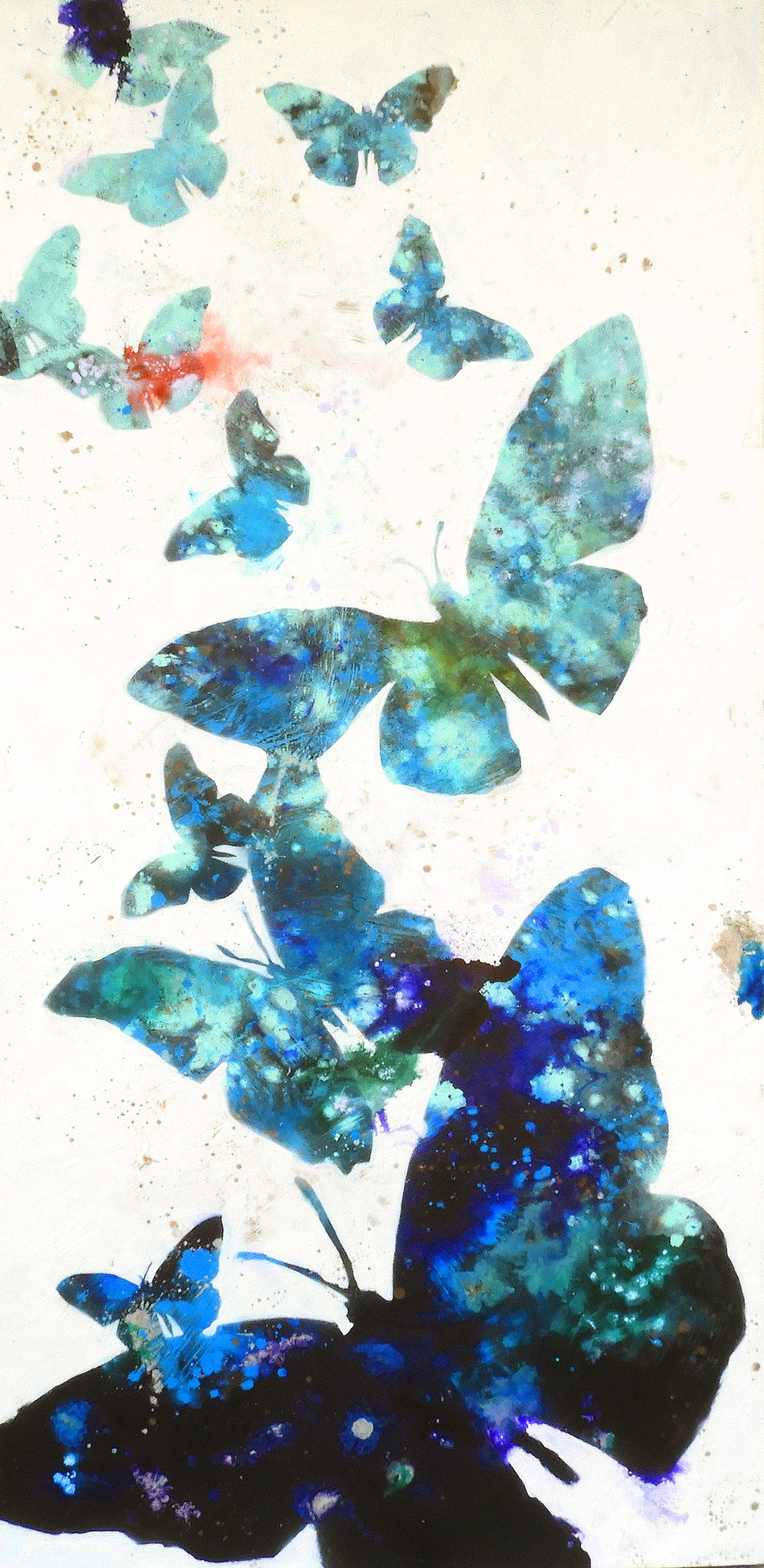 Les Papillons en Vol XVIII by Meredith Pardue