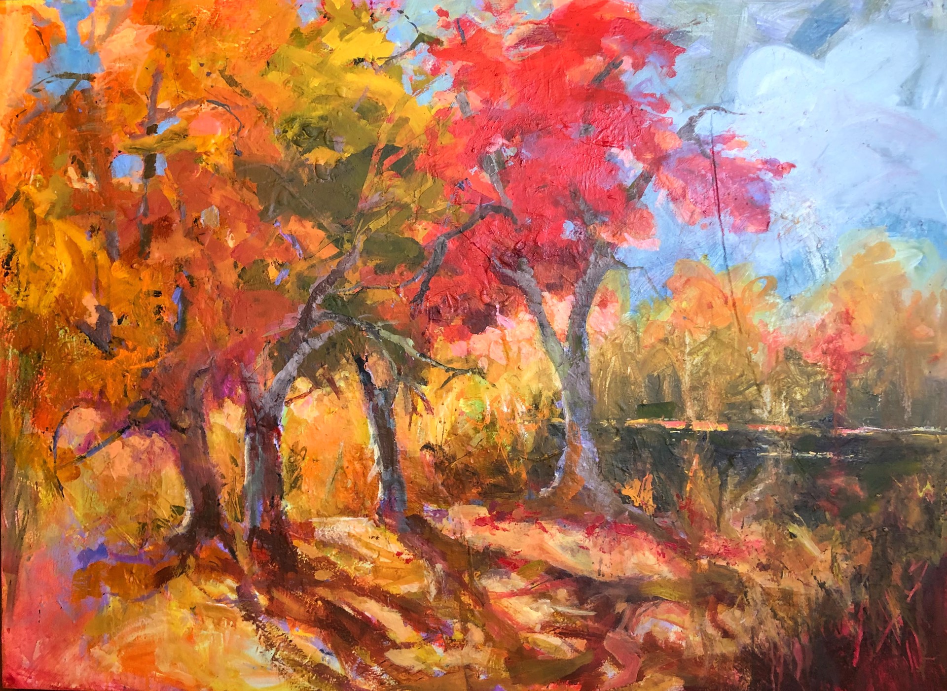 SWAMP MAPLE by DIANNE SCHELBLE