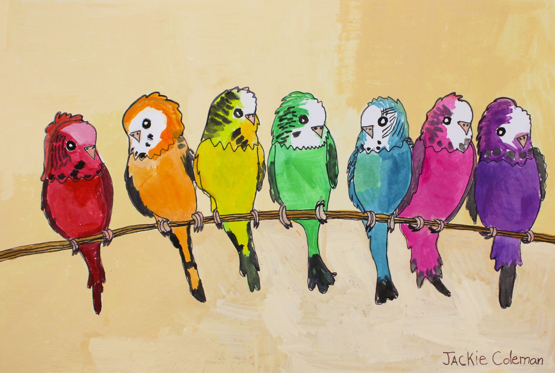 Seven Singing Birds by Jacqueline Coleman