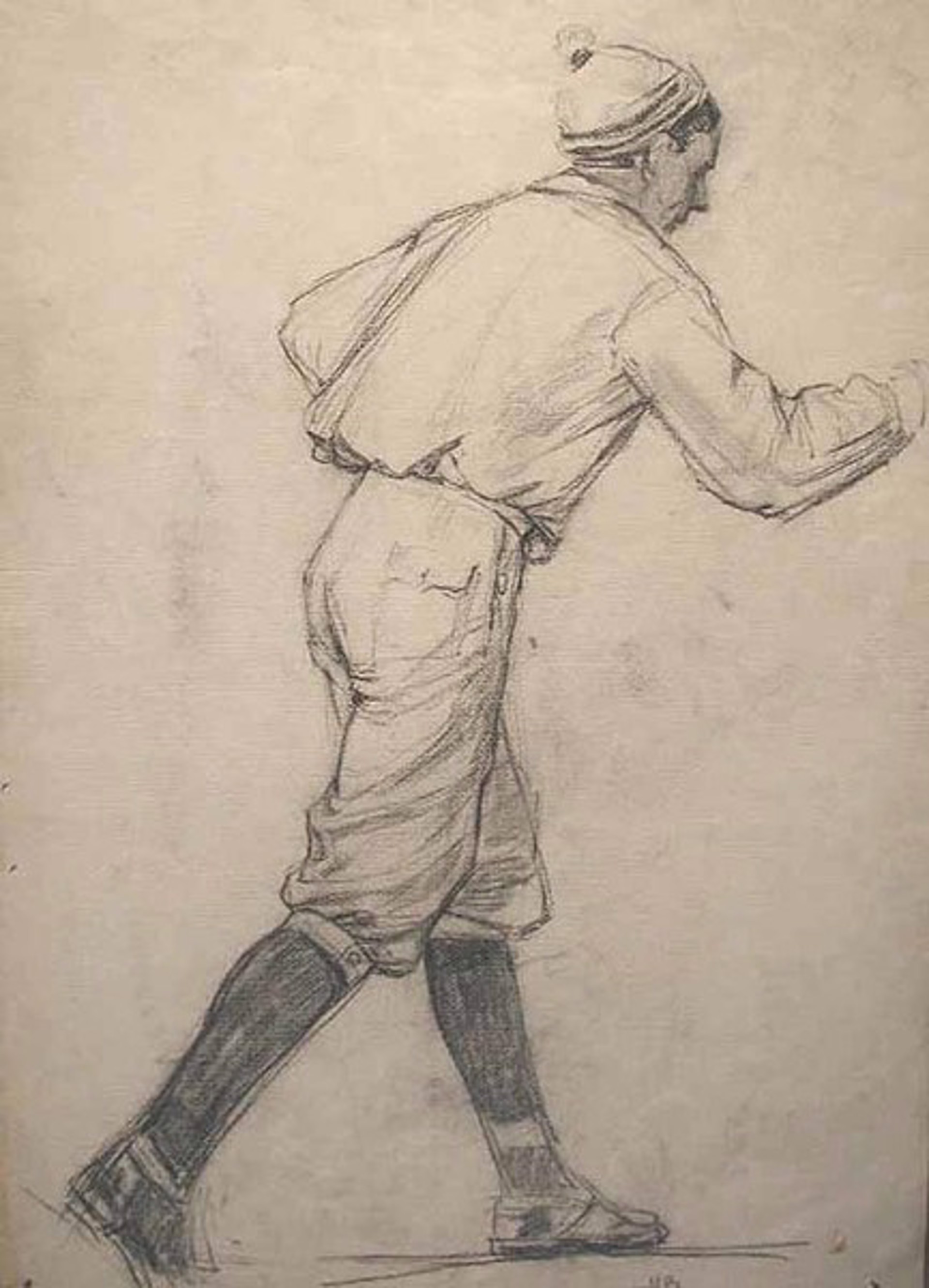 Cross Country Skier, Study by Mikhail Volodin