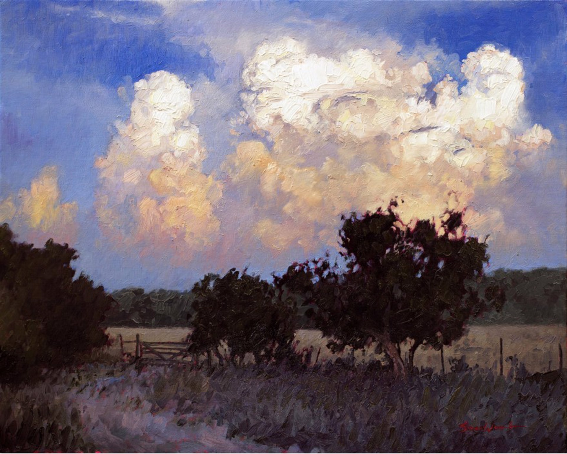 October Skies by Sara (Ahearn) Winters