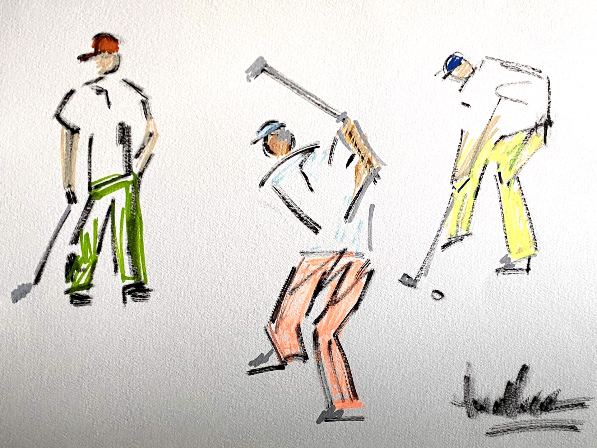 #887 Golf VII by Heather Blanton