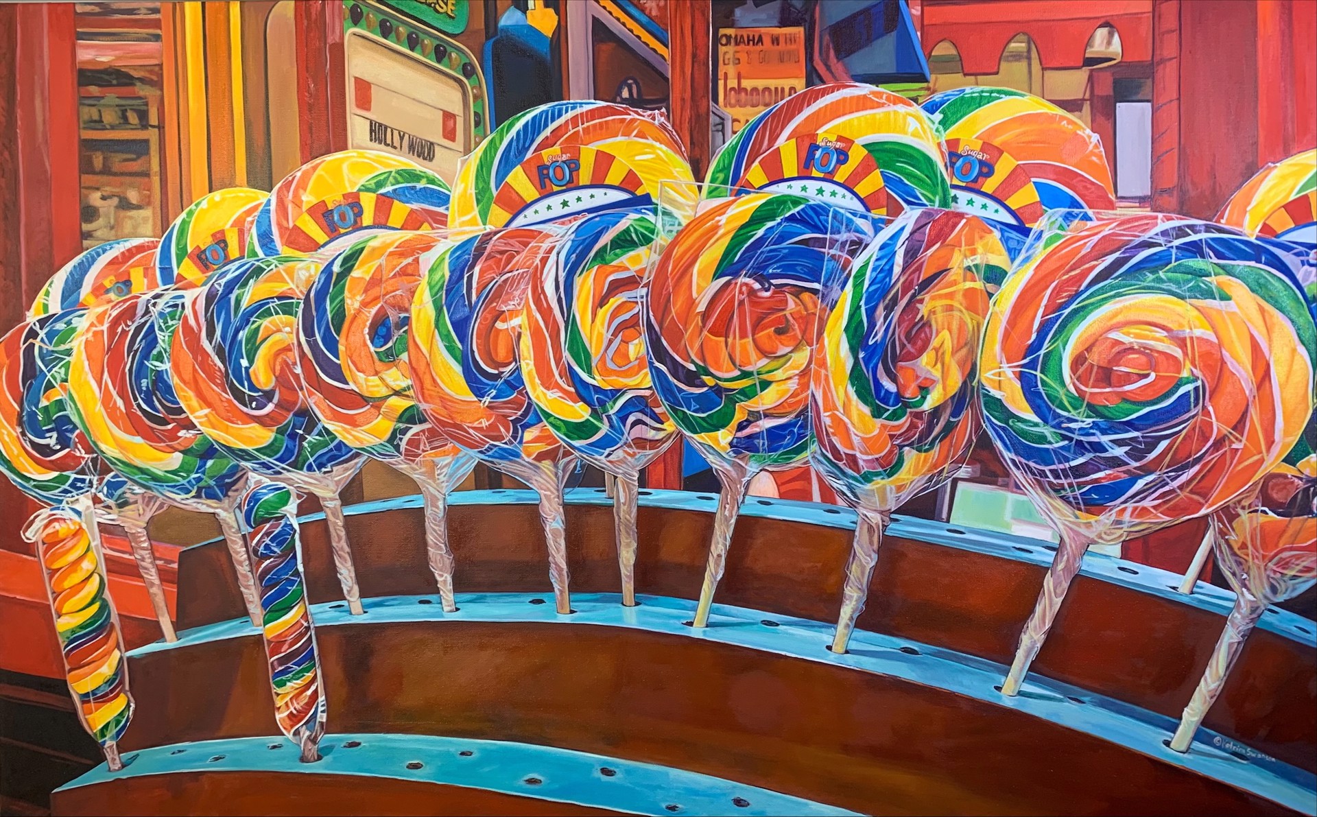 Swirly Lollipops by Katrina Swanson