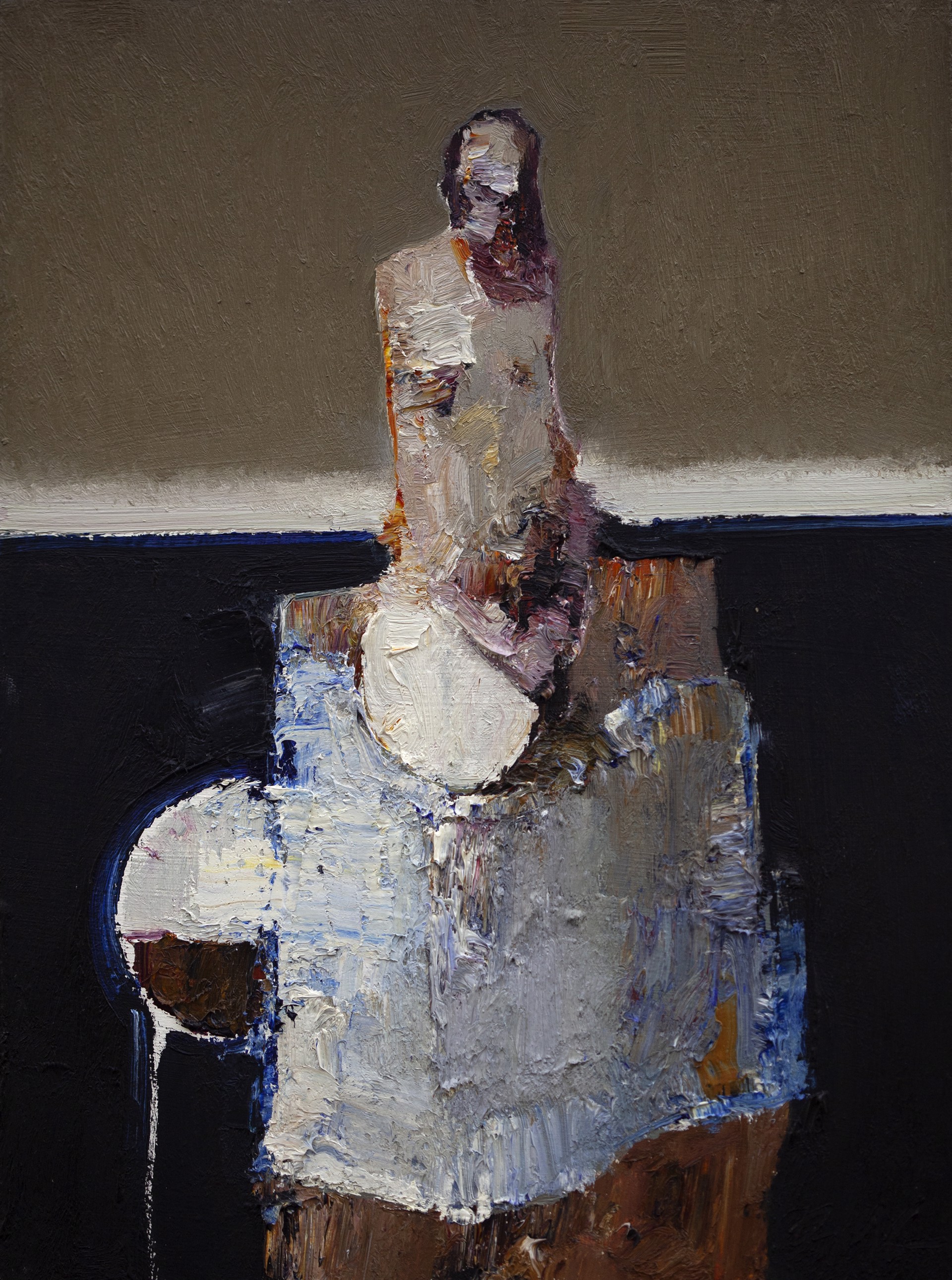 Seated Figure by Danny McCaw