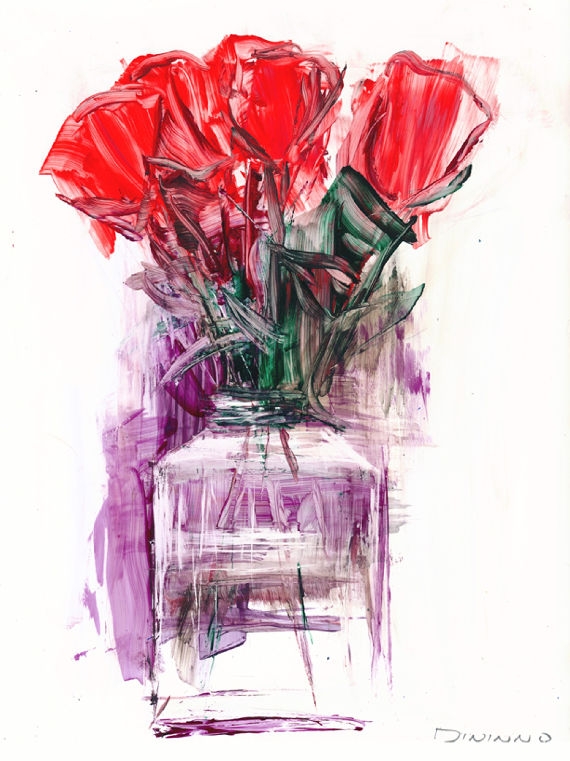 Red Roses IV by Steve Dininno