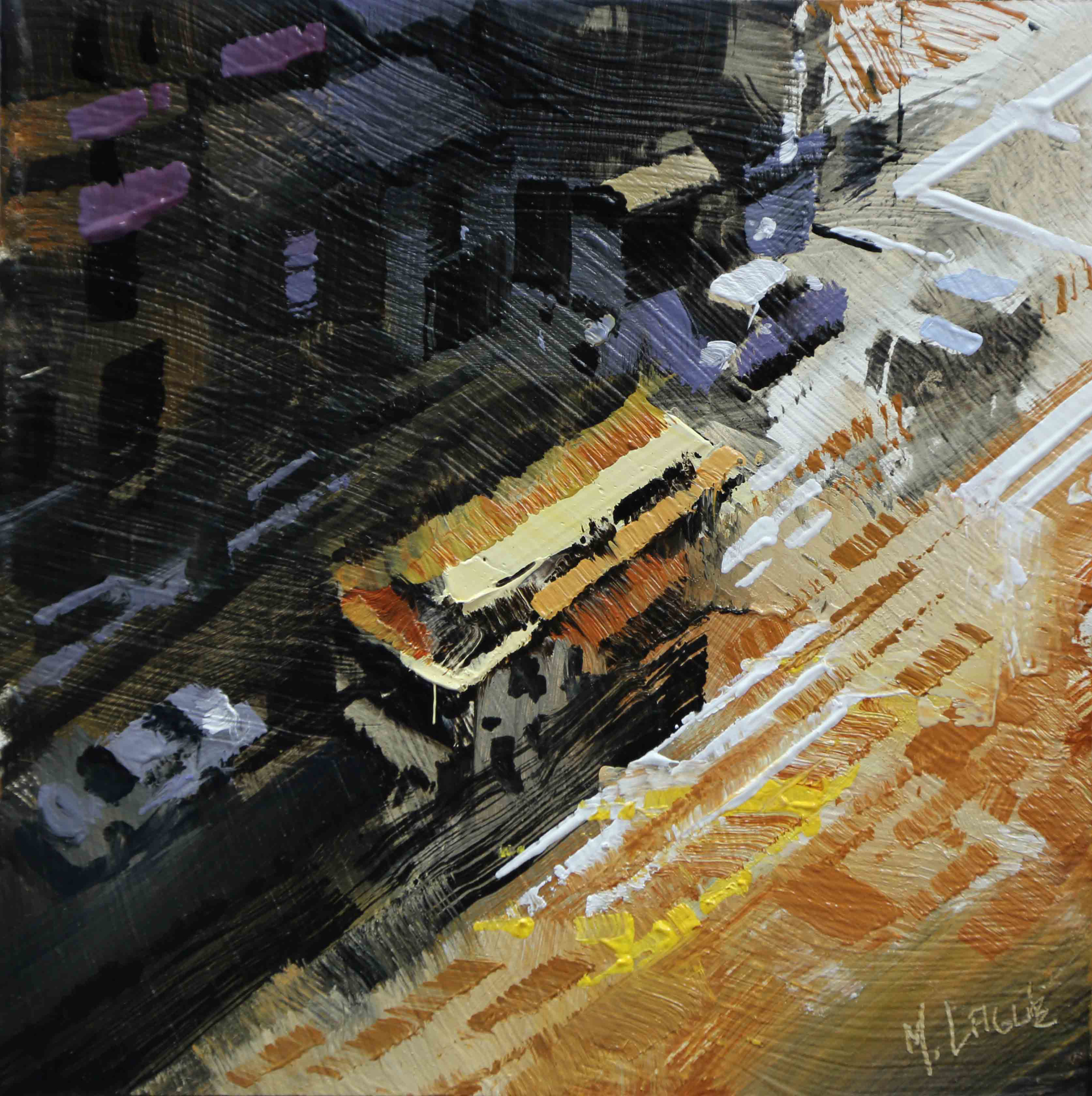 Trolly From Above by Mark Lague