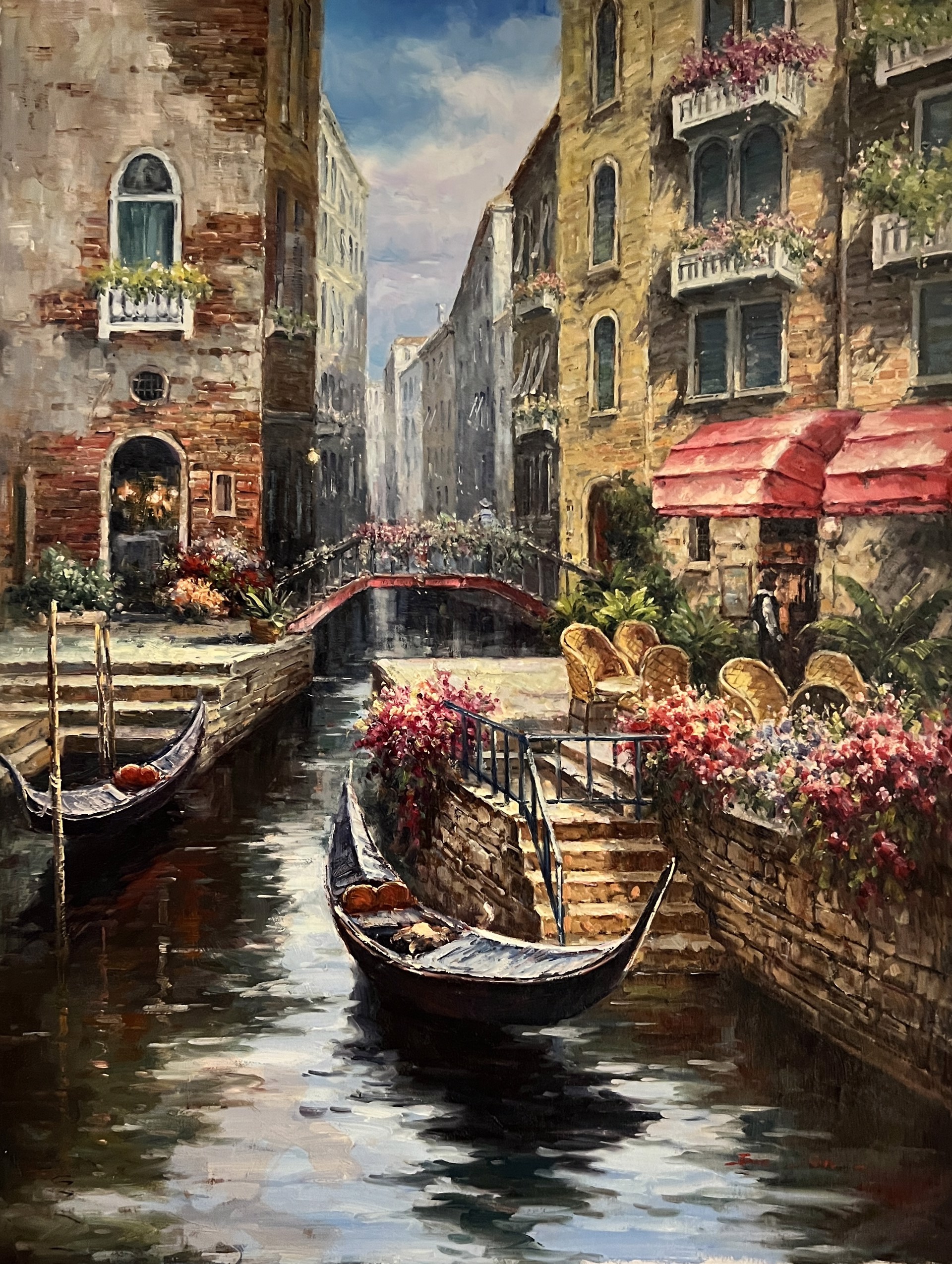 CANAL IN BLOOM by ERIC SUN