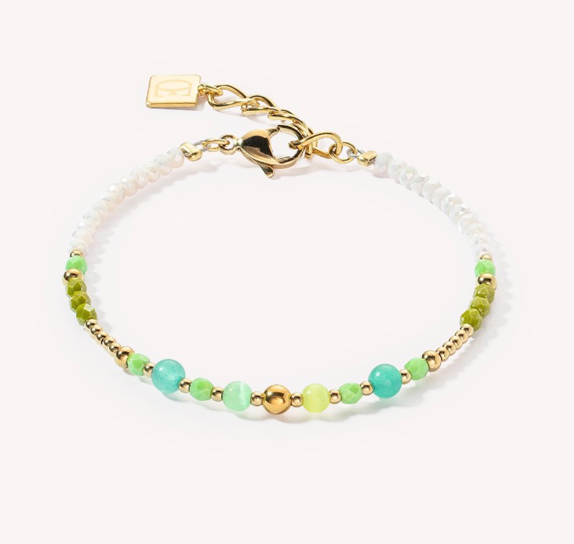 4350/30-0500 Green Bracelet Petite by Coeur de Lion Nikaia Inc.