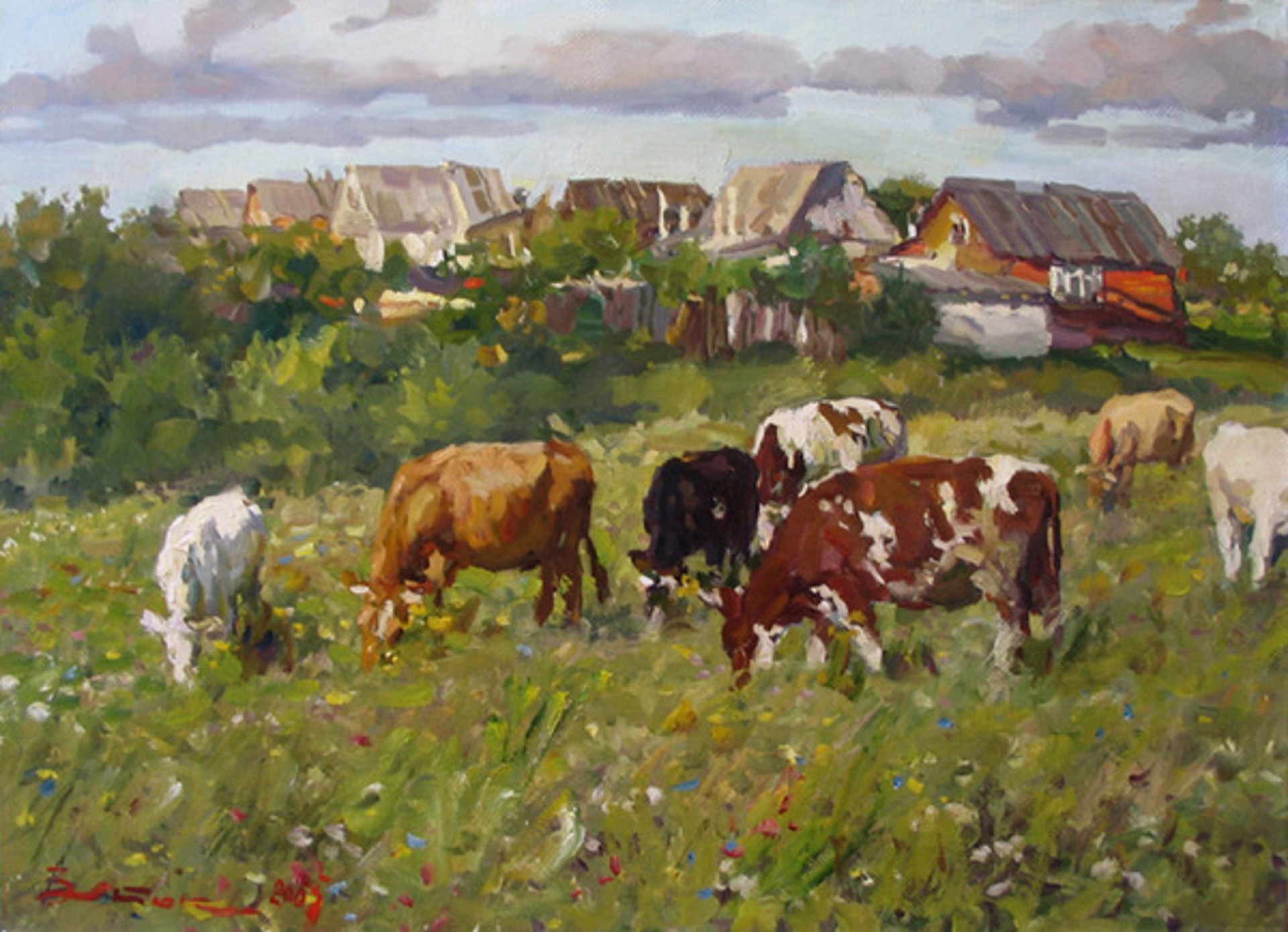 Rural Herd by Ivan Vityuk