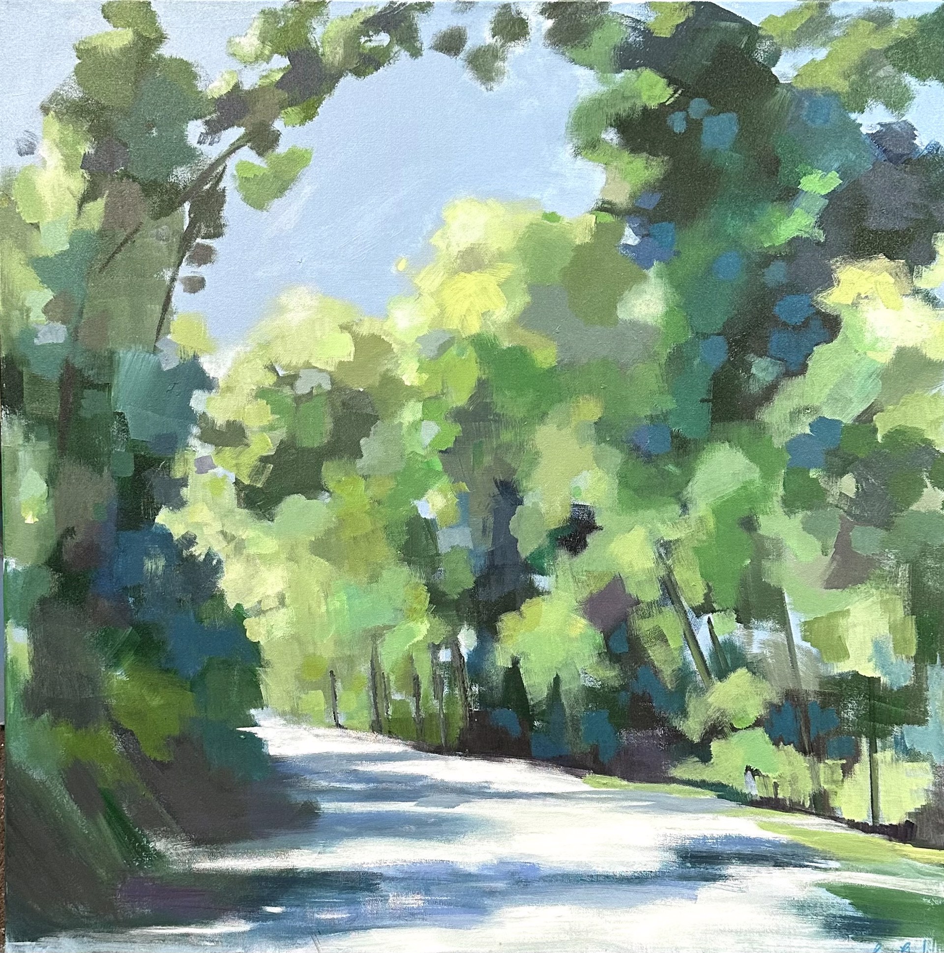 The Drive at Dwelle Heights by Lenn Hopkins