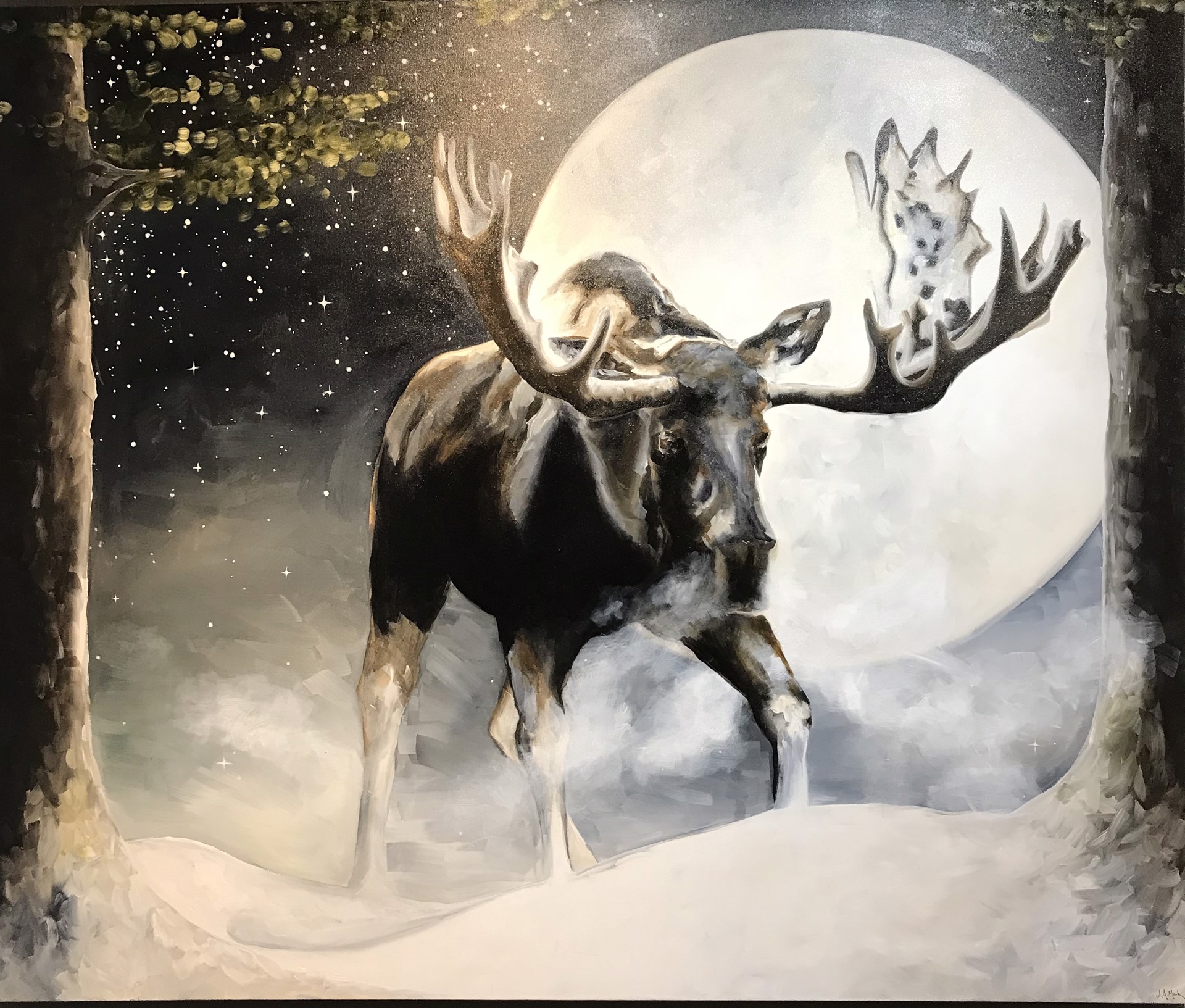 Eclipse (Moose) by Jennifer Mack