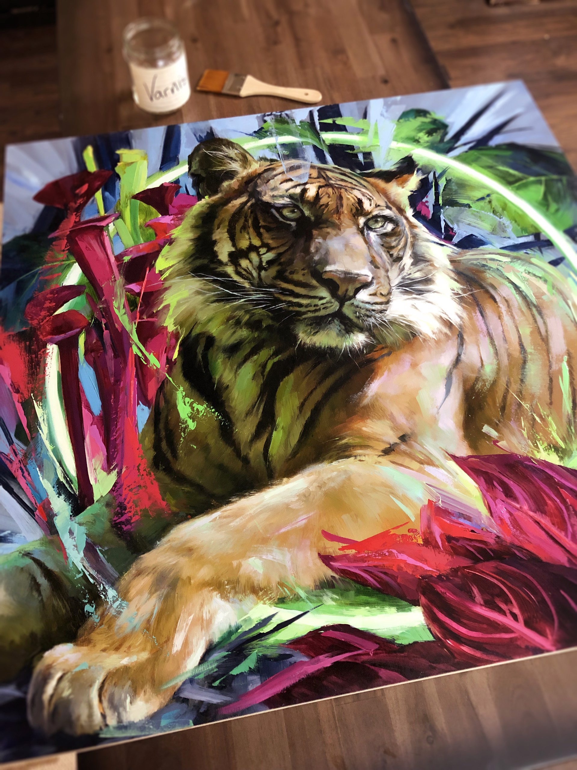 The Sumatran Tiger by Lindsey Kustusch