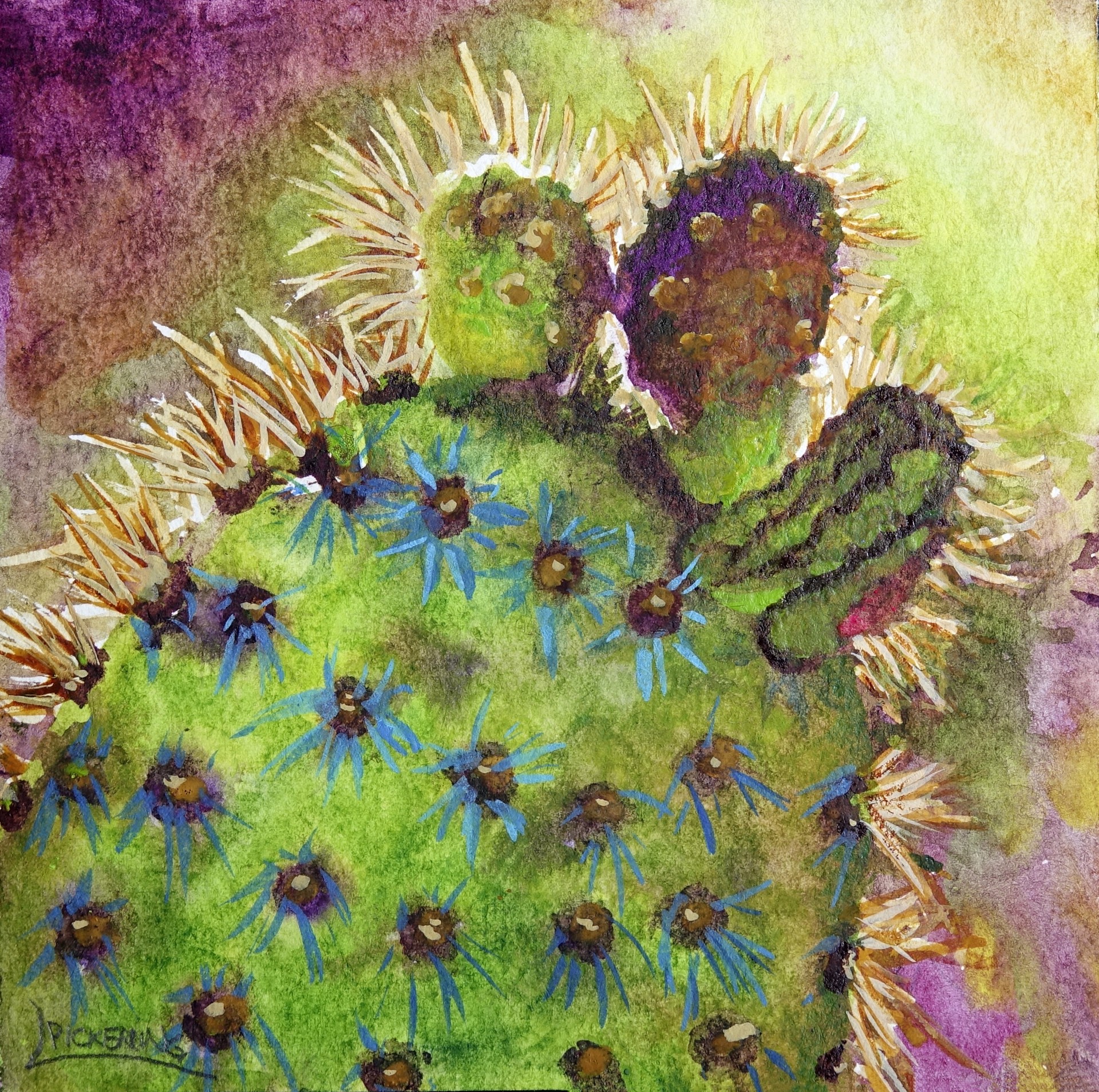 Prickly Pear by Laura Pickering