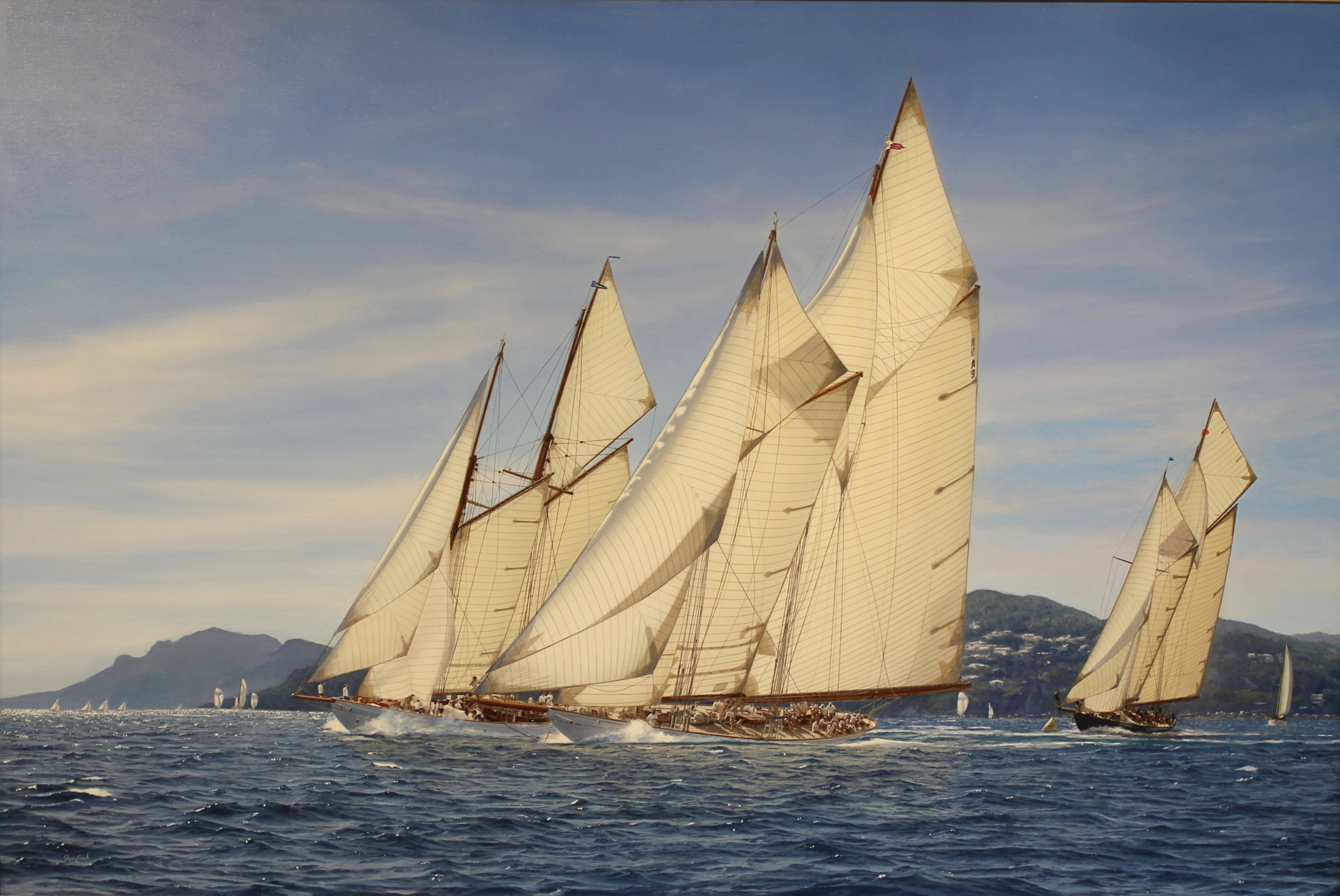 Racing off Cannes by Shane Michael Couch