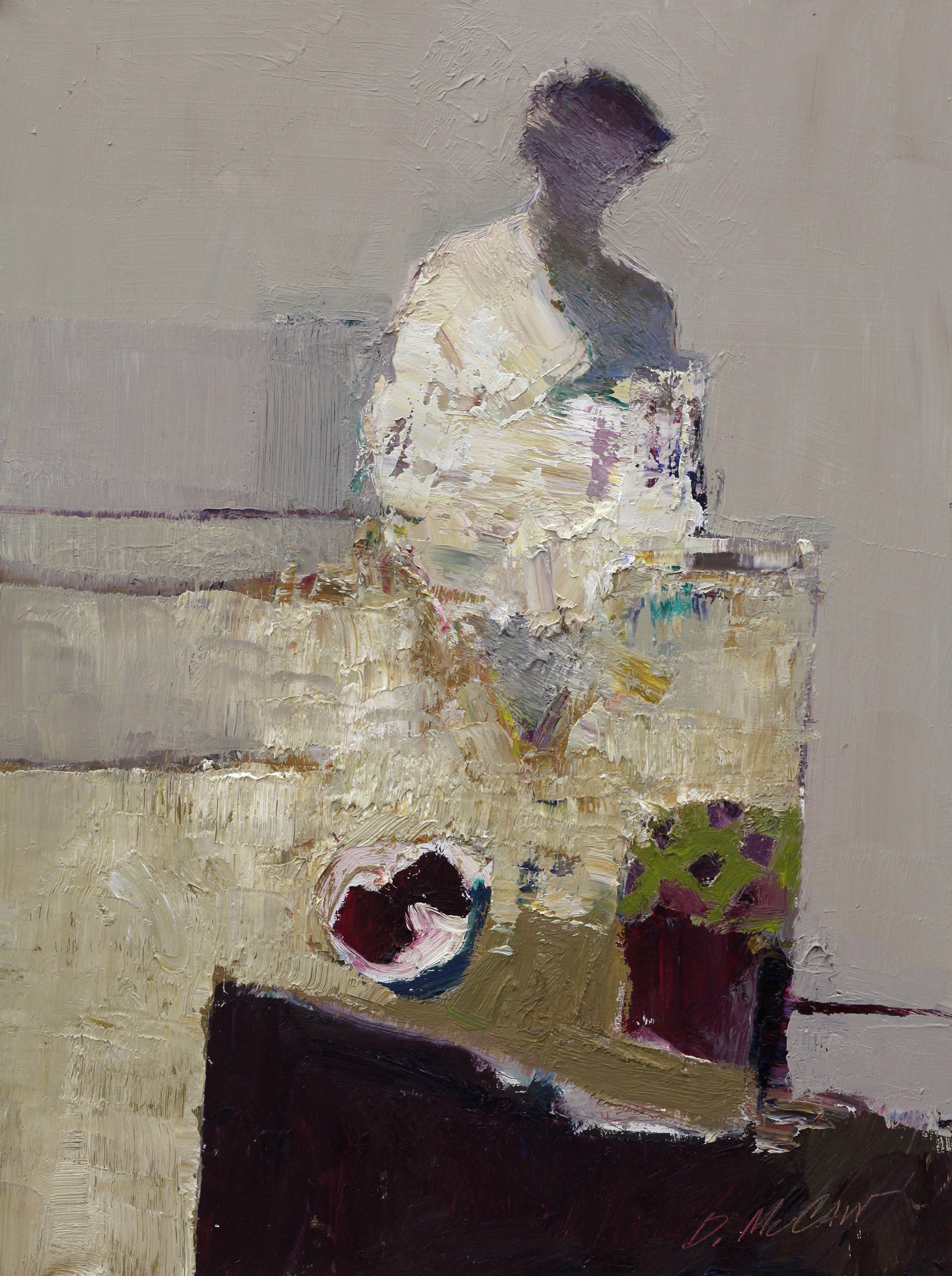 Seated Figure by Dan McCaw