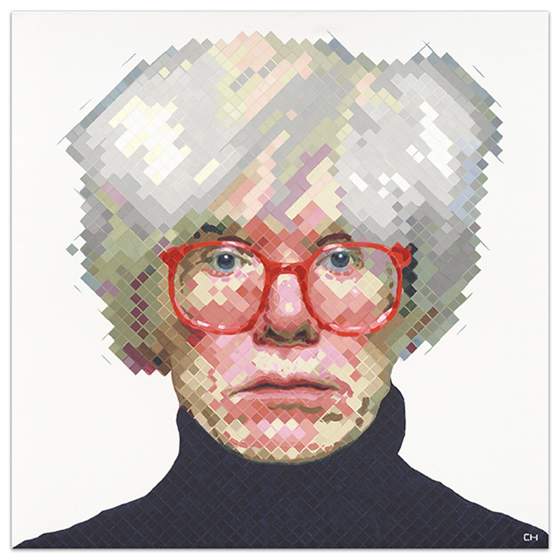 Andy Warhol Portrait by Charlie Hanavich