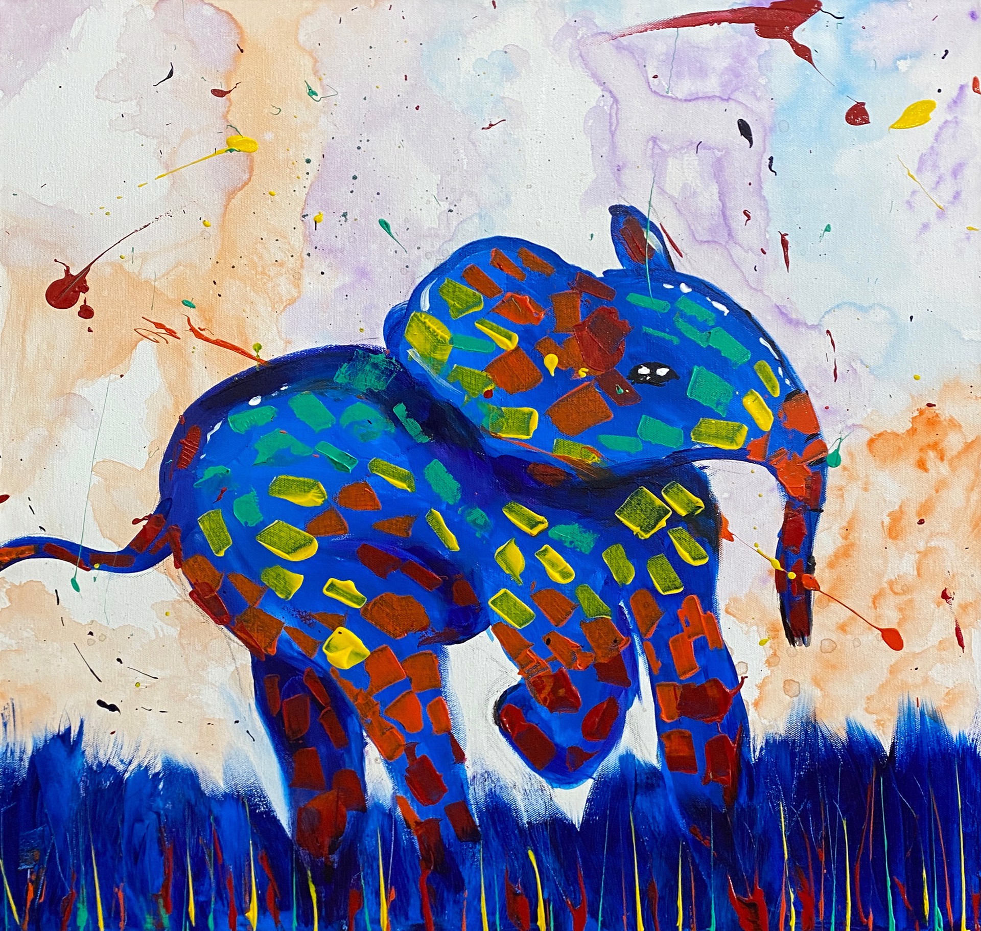 Dancing Elephant by Kyah Janssen