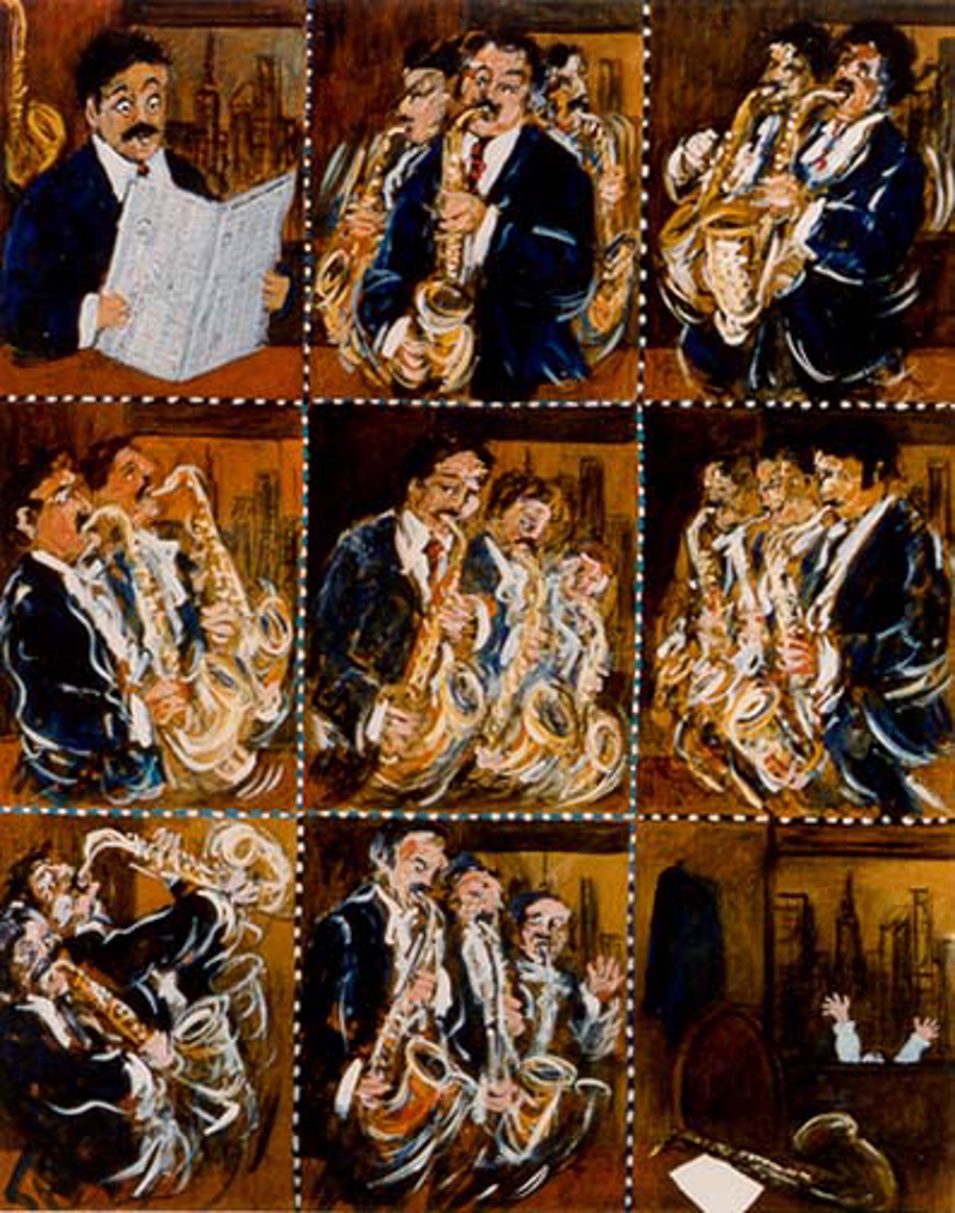 Wall Street Blues by Guy Buffet
