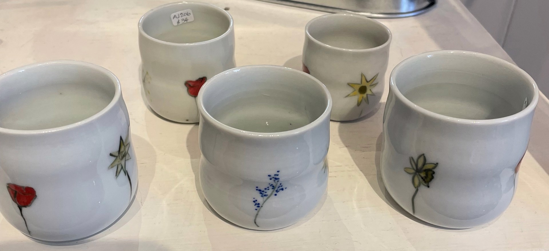 Tea cups by Ann John