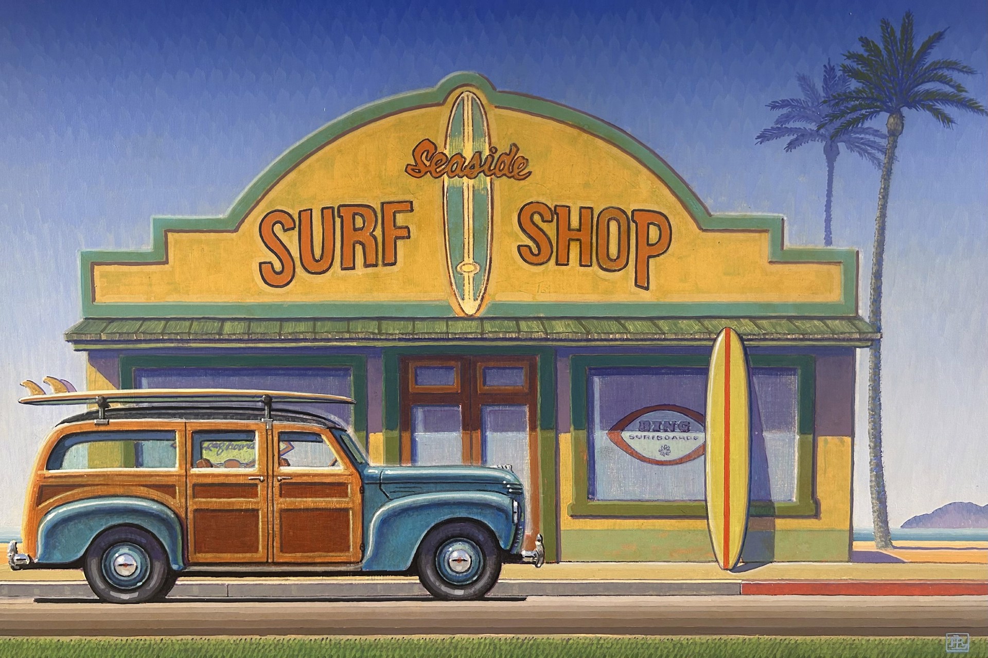 Surf Shop by Robert LaDuke
