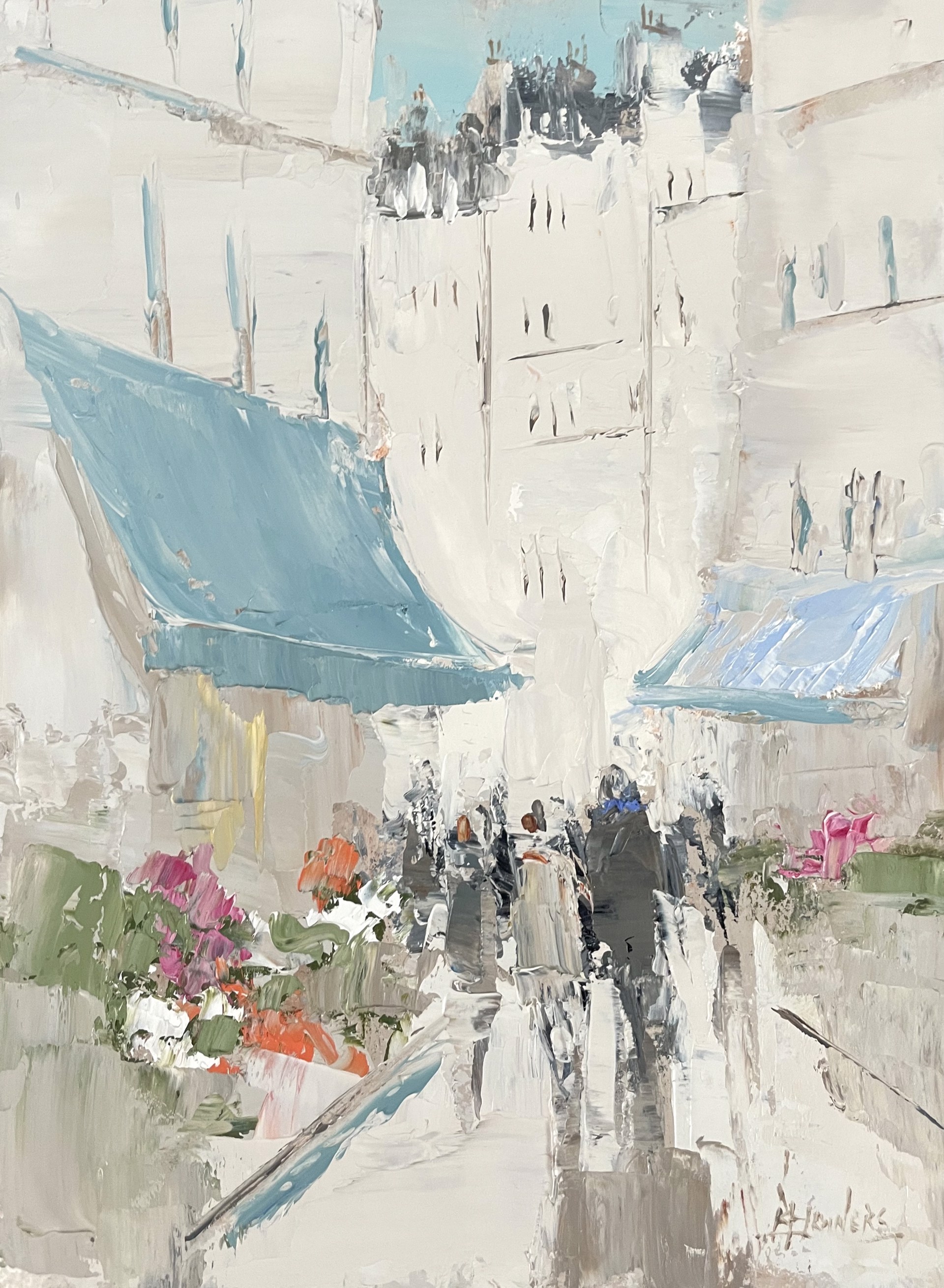 Parisian Kind Of Day {SOLD} by Barbara Flowers