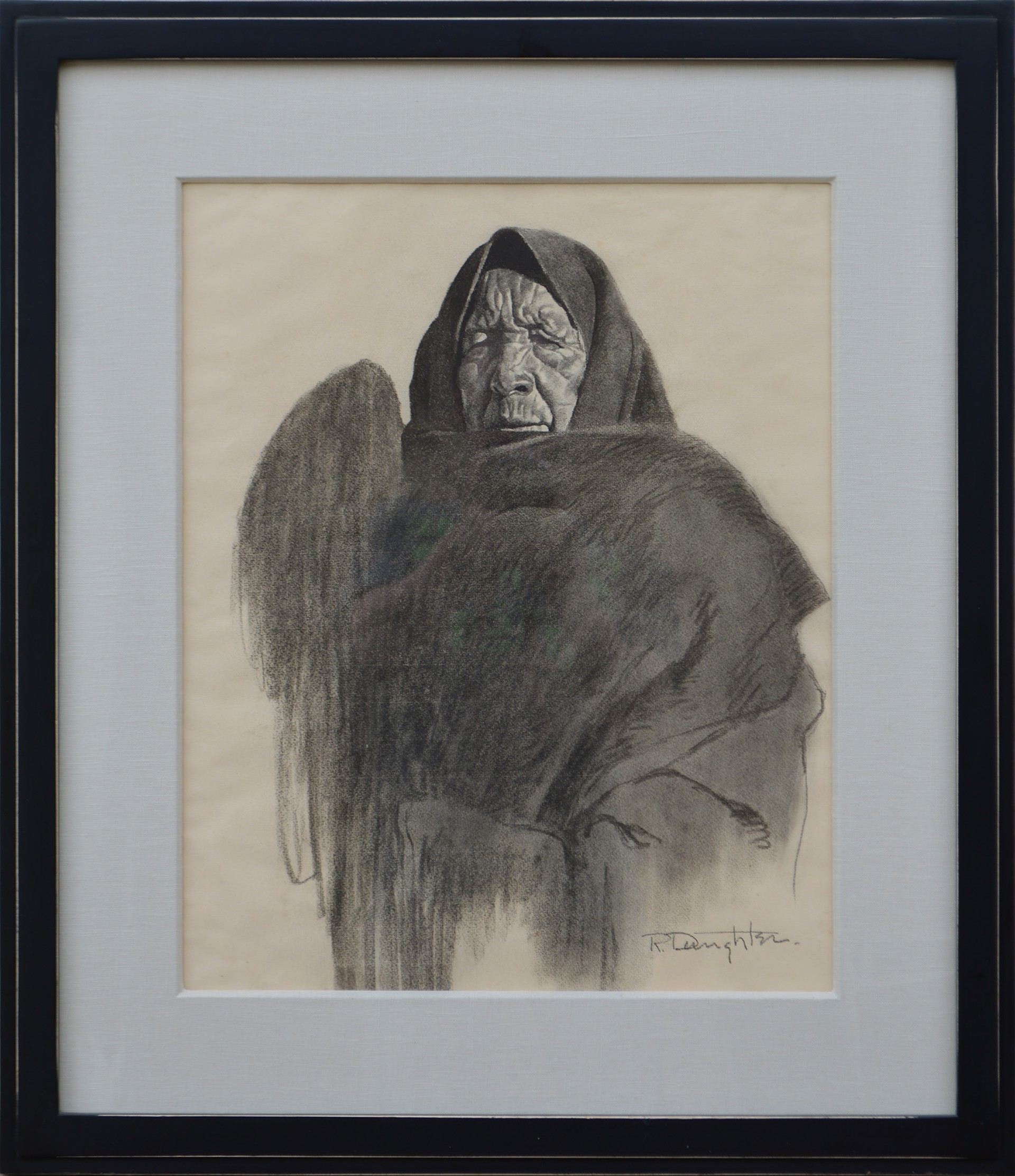 Taos Indian by Robert Daughters (1929-2013)