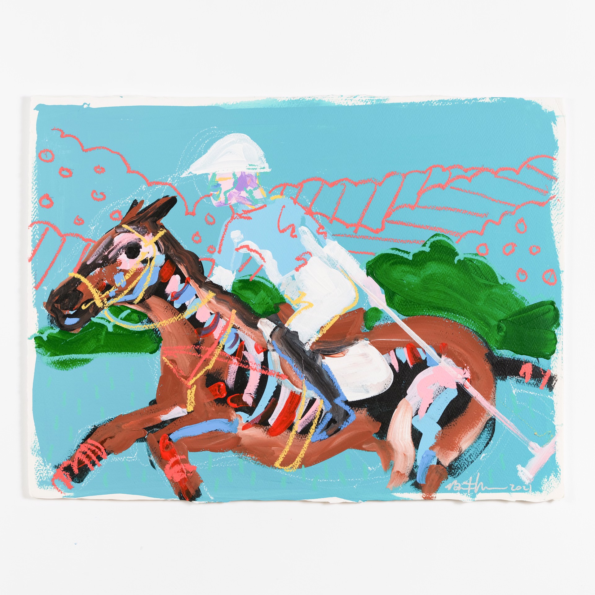 Polo Series (set of 5) by Bradley Theodore