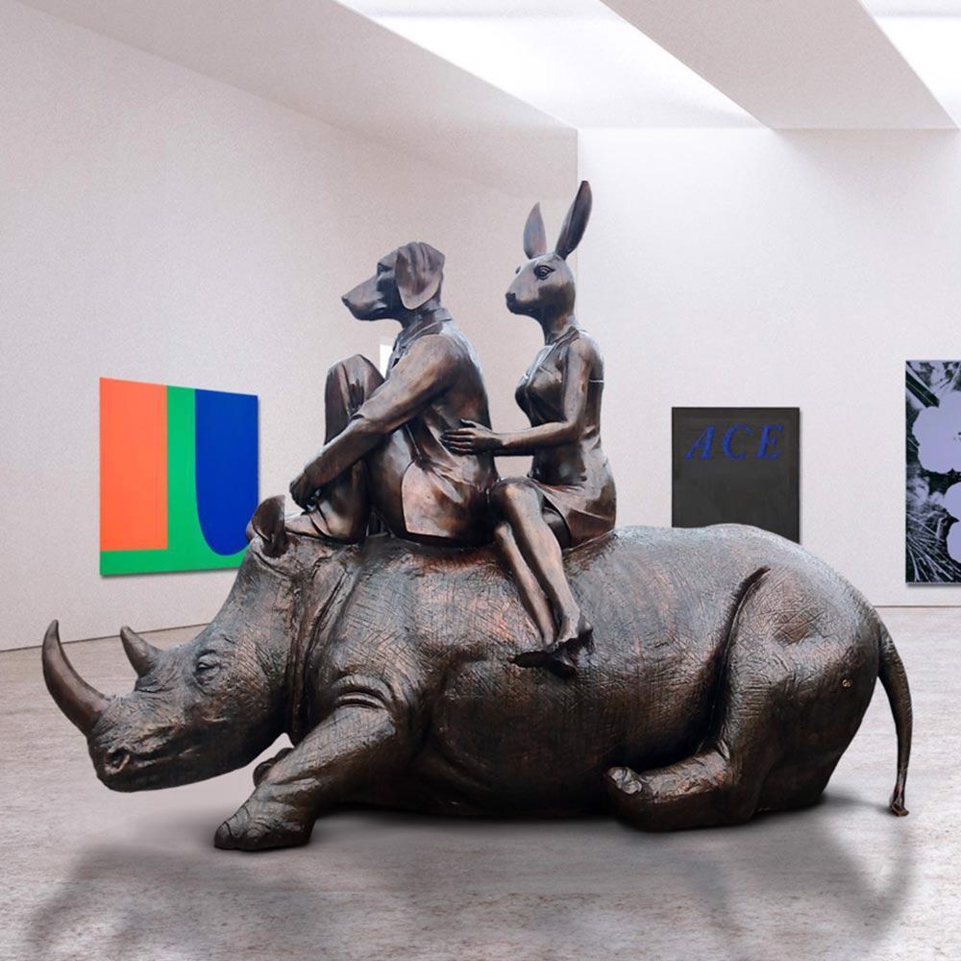 Rhino Wild Ride by Gillie and Marc Schattner