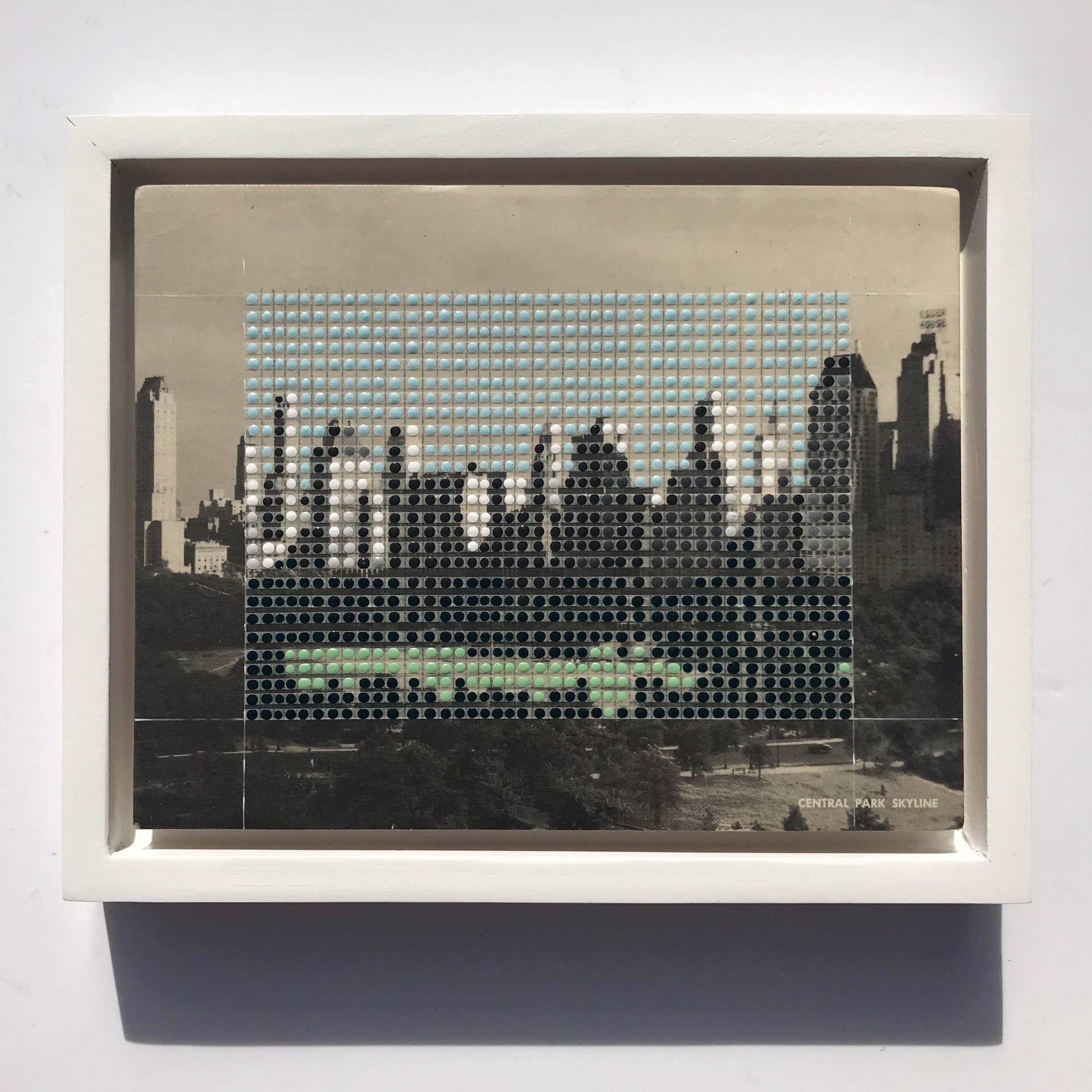 Borrowed Landscapes Study No.167/ NY, NYC, - Park Skyline by Nina Tichava