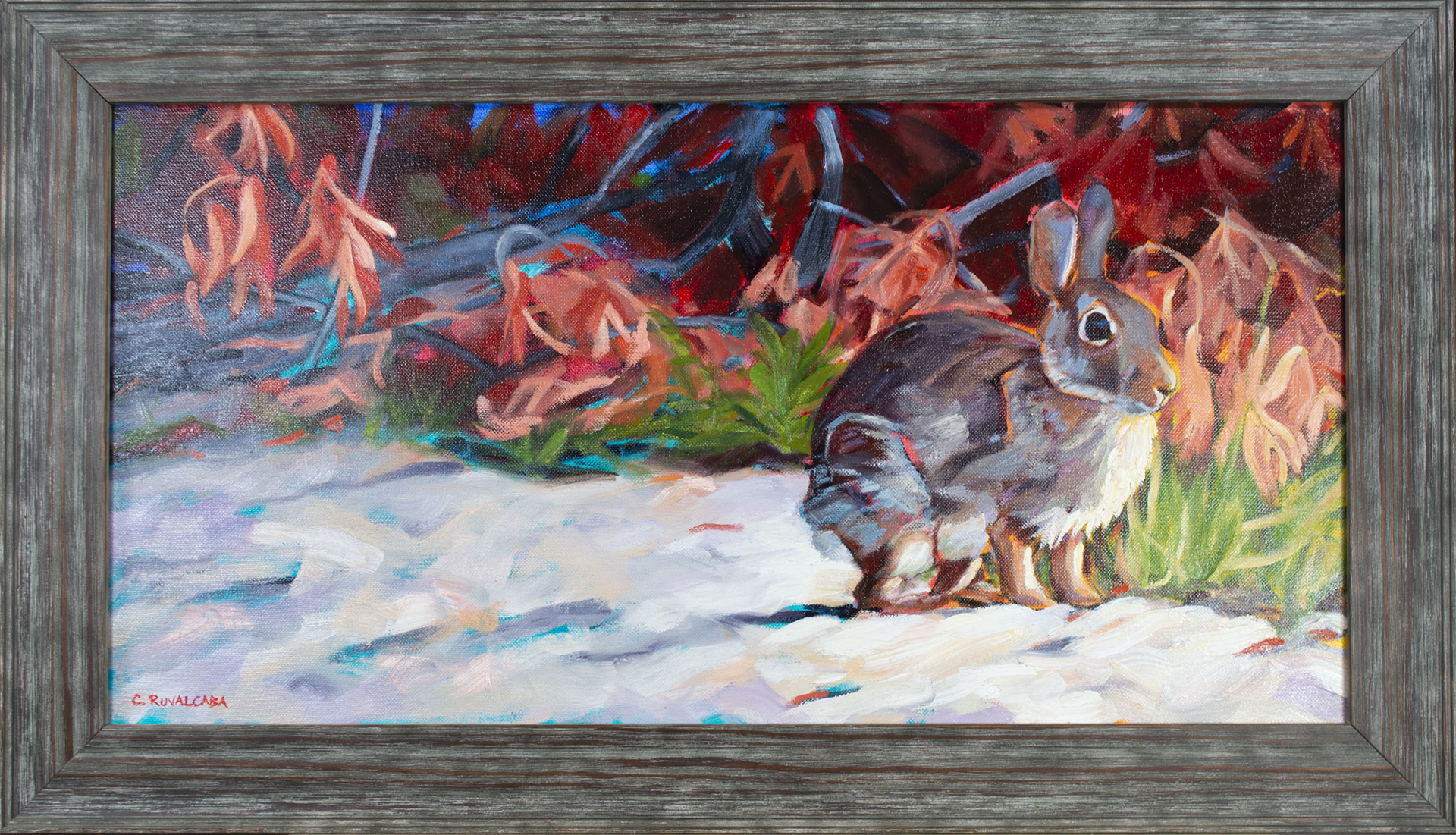 Fall Hare by Cathryn Ruvalcaba
