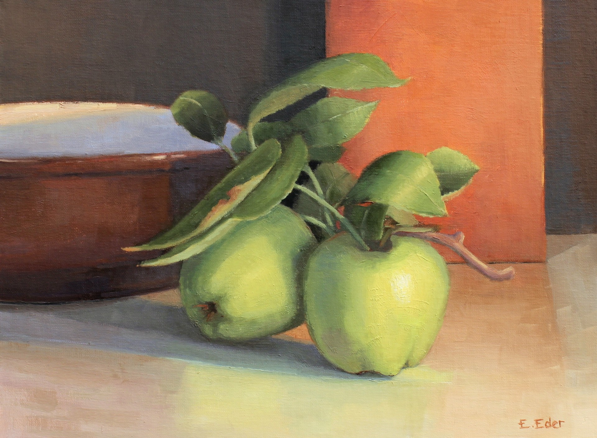Green Apples by Eileen Eder