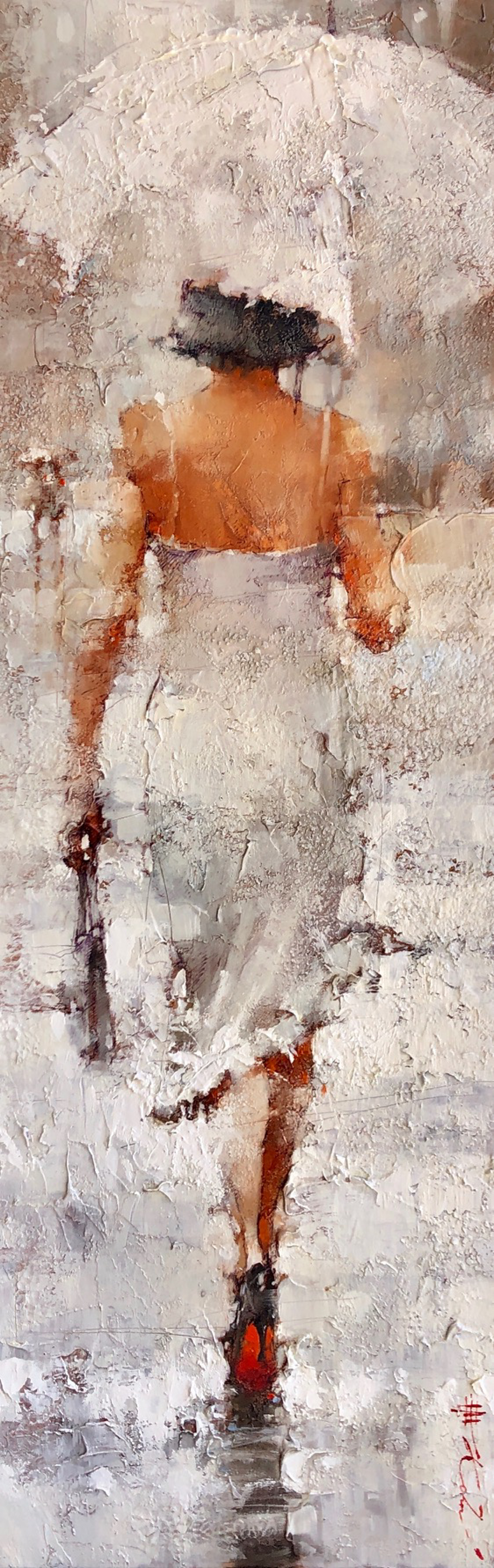 "On The Theme Of White" Series #6 by Andre Kohn