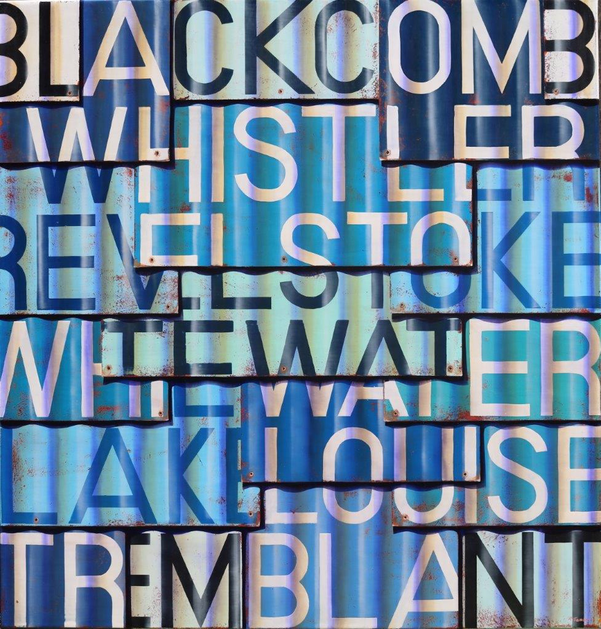 Whistler Blue by Ross Tamlin