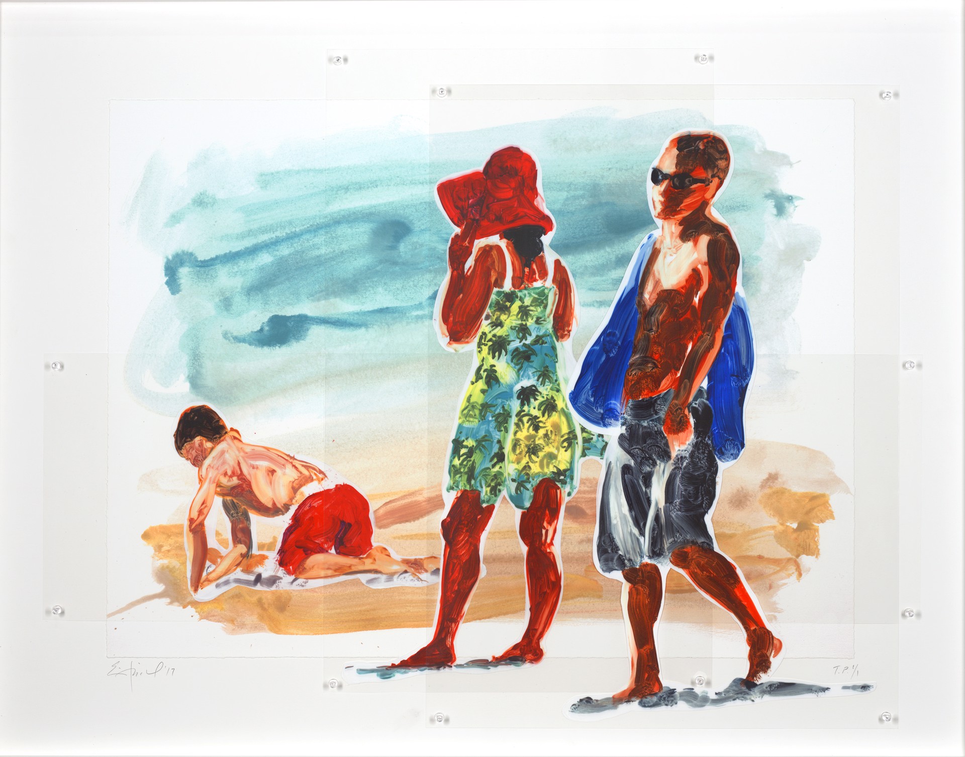 Man Woman and Boy by Eric Fischl